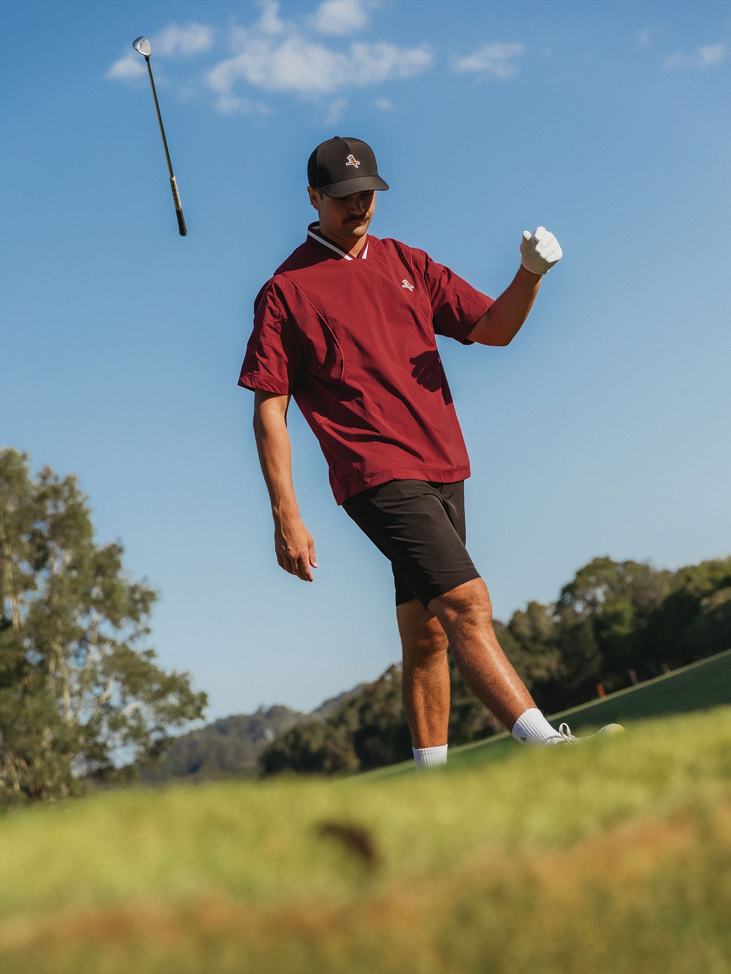All weather Pullover Maroon