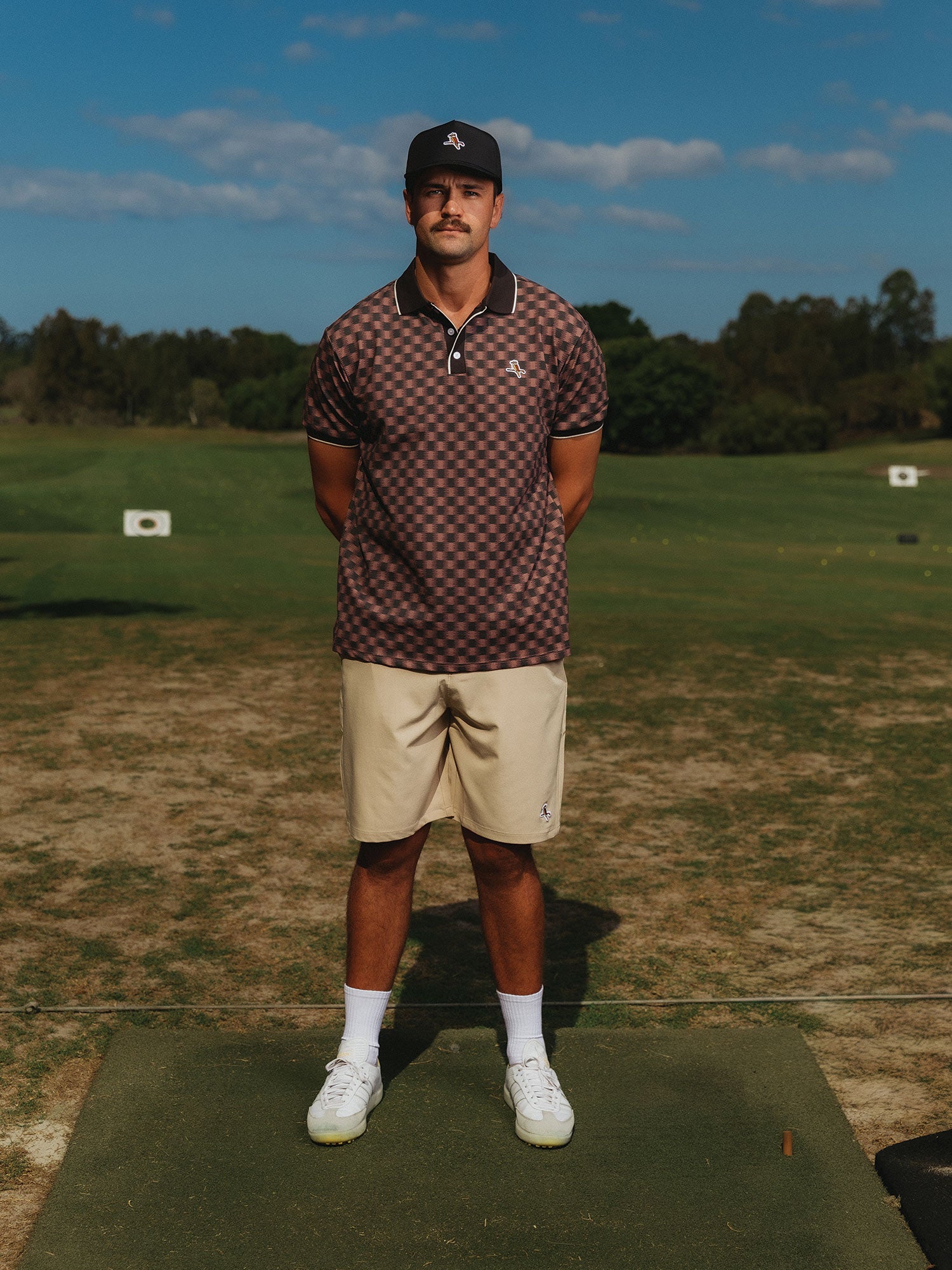 Featherlite Kooka Polo Berry Check