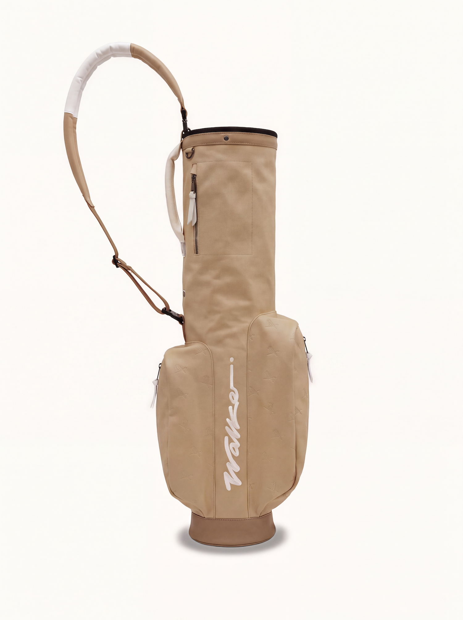 Walker x Hiroki Leather Sunday Bag Almond