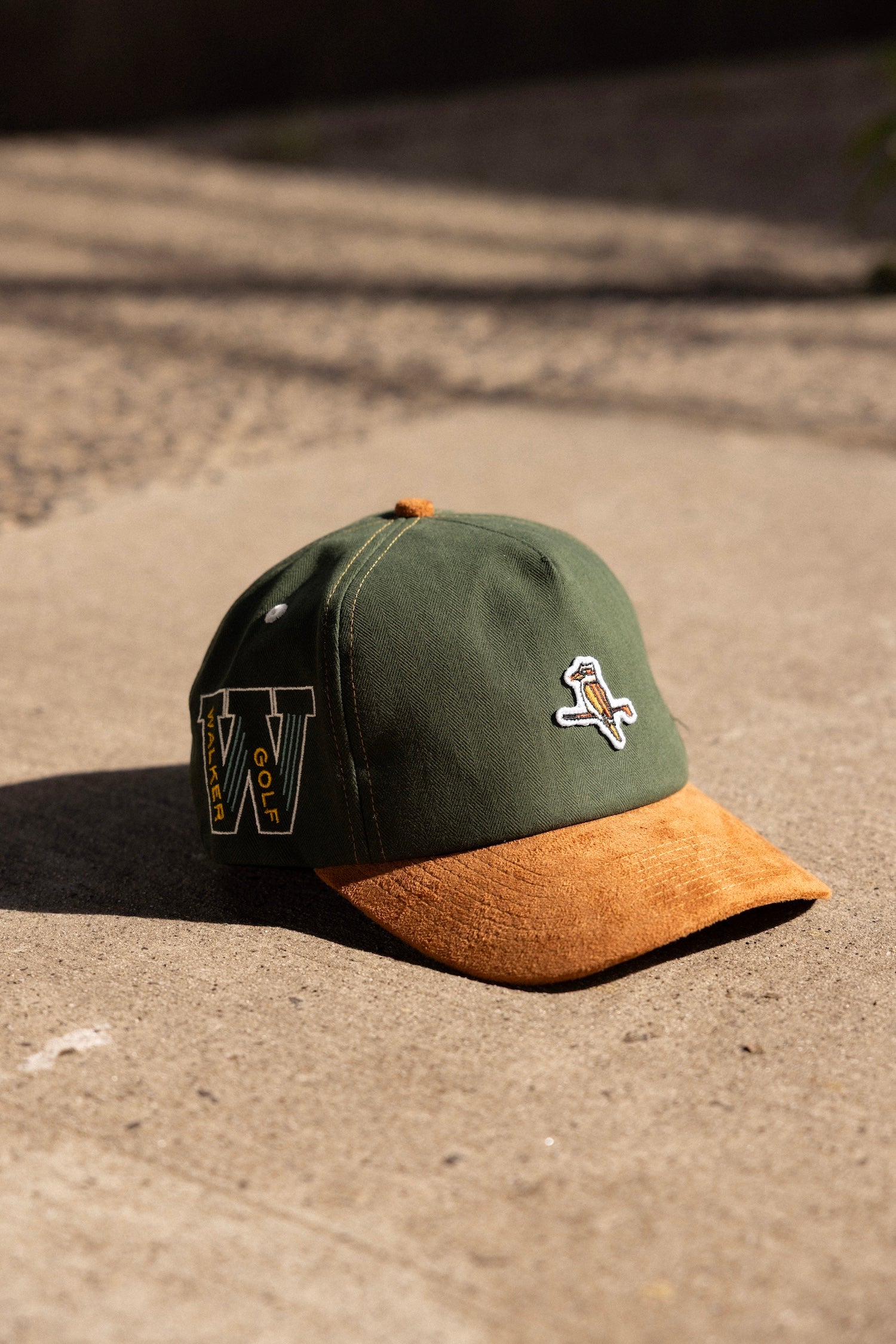 Monogram Classic Cap Forest / Gold