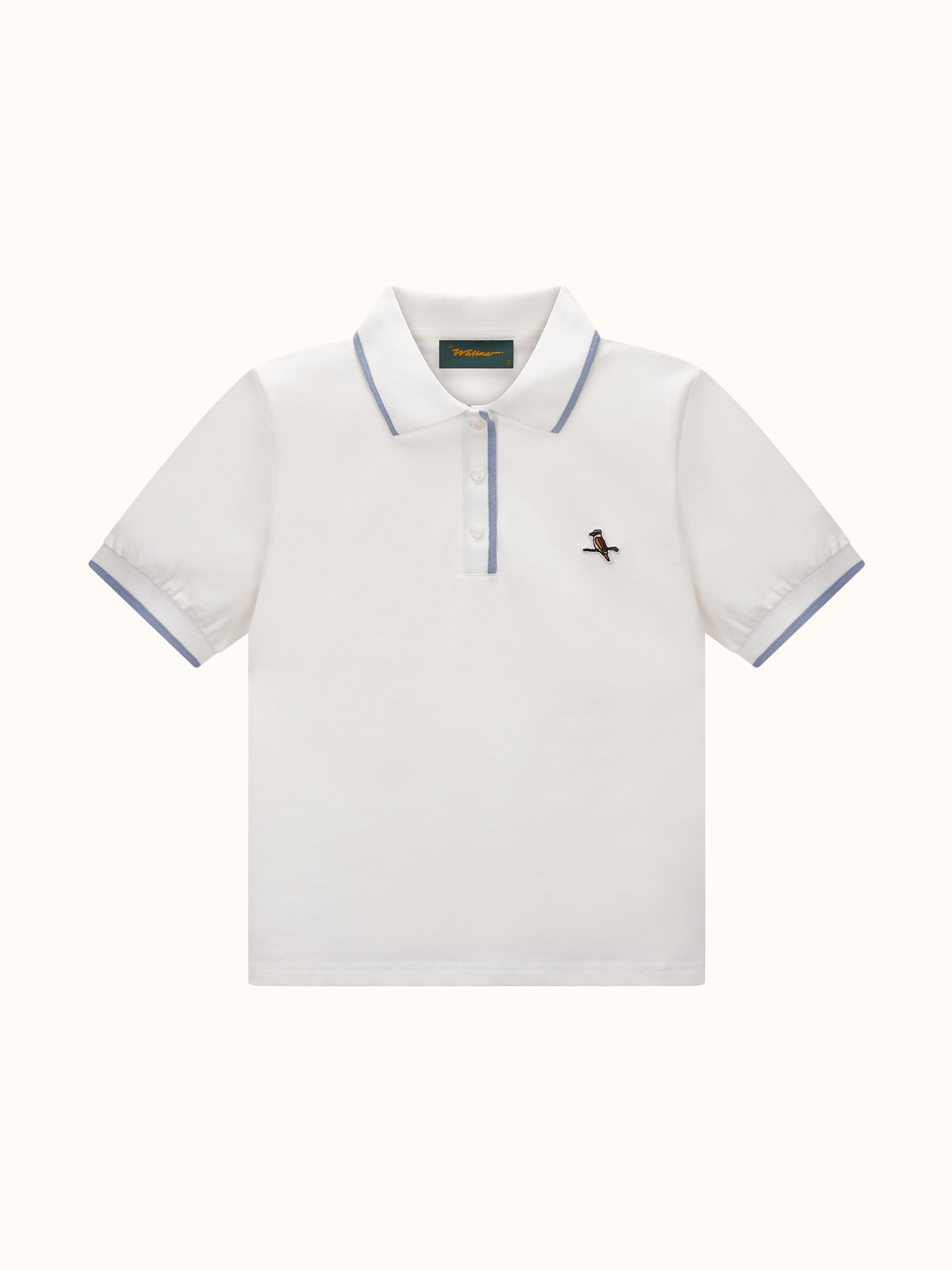 Womens Kooka Polo White / Powder