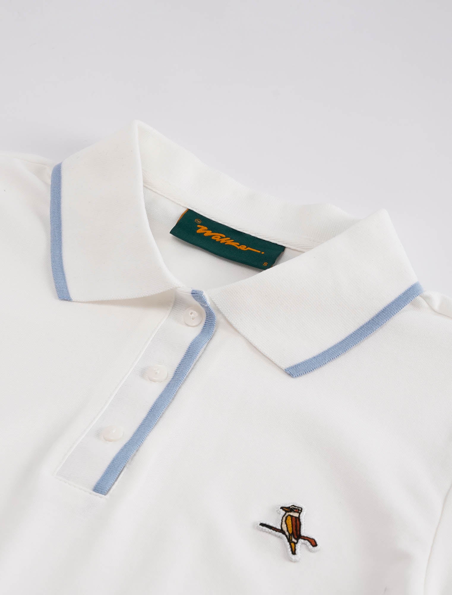 Womens Kooka Polo White / Powder