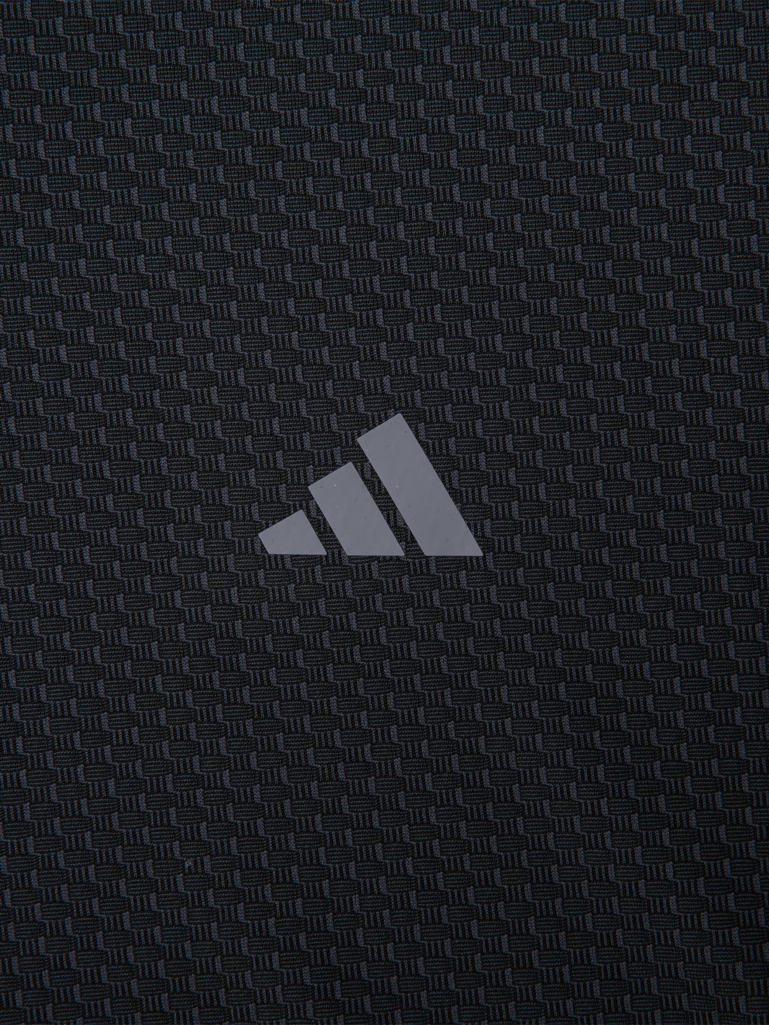 adidas X Walker Performance Textured Polo Shirt Carbon / Black