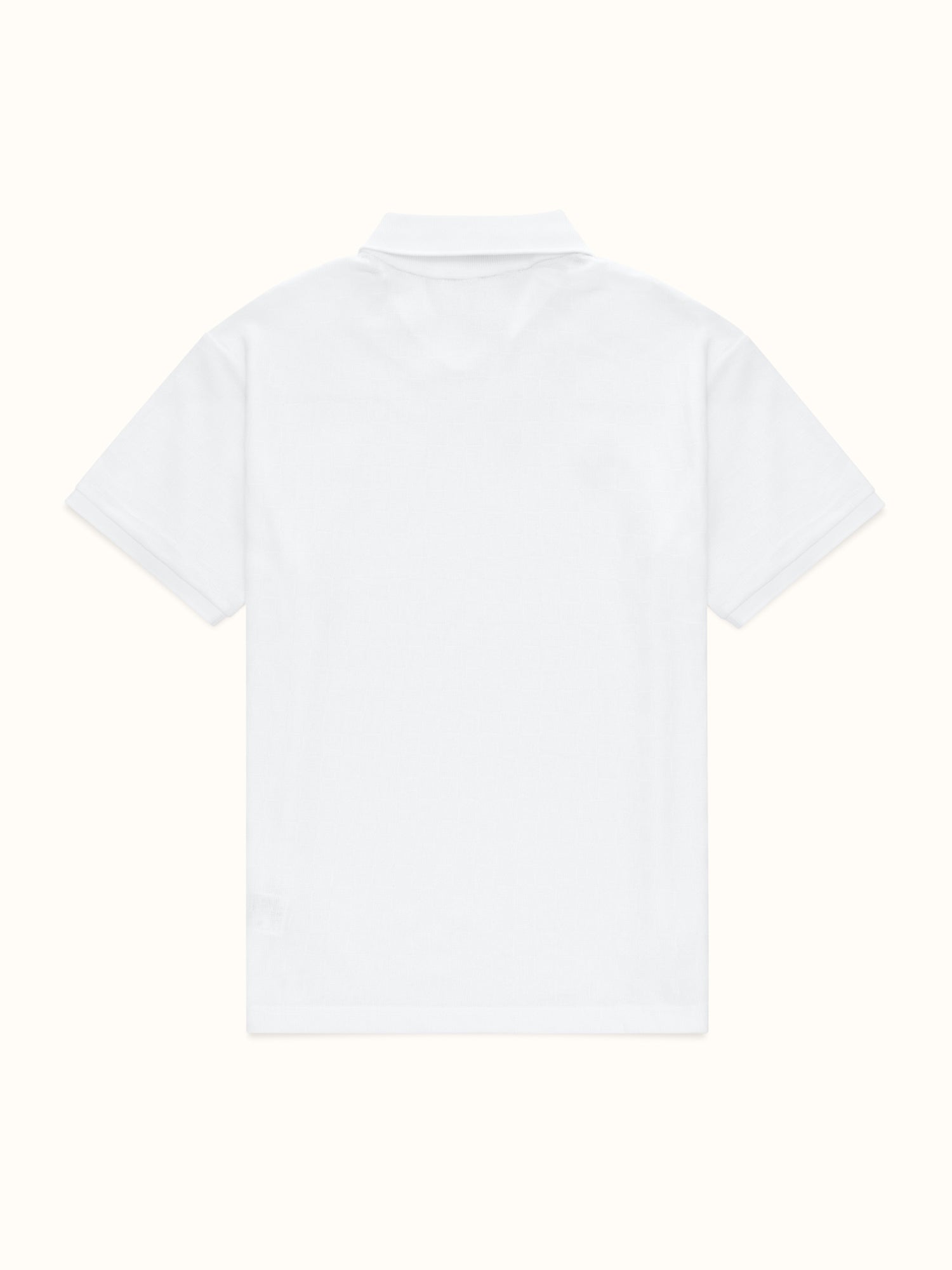adidas X Walker Knit Short Sleeve Polo Shirt White