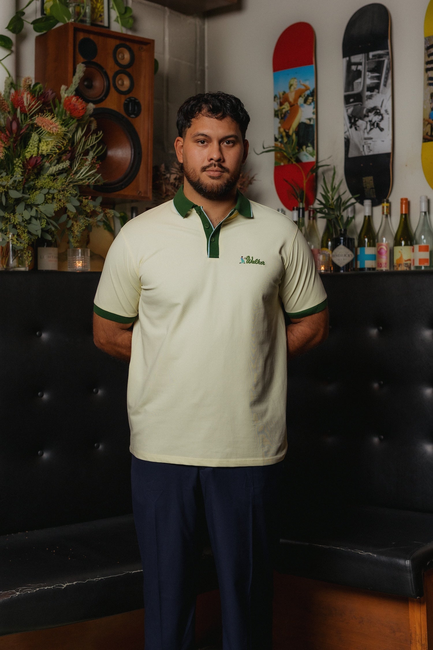 Hedge Featherlite Polo Lemon / Forest