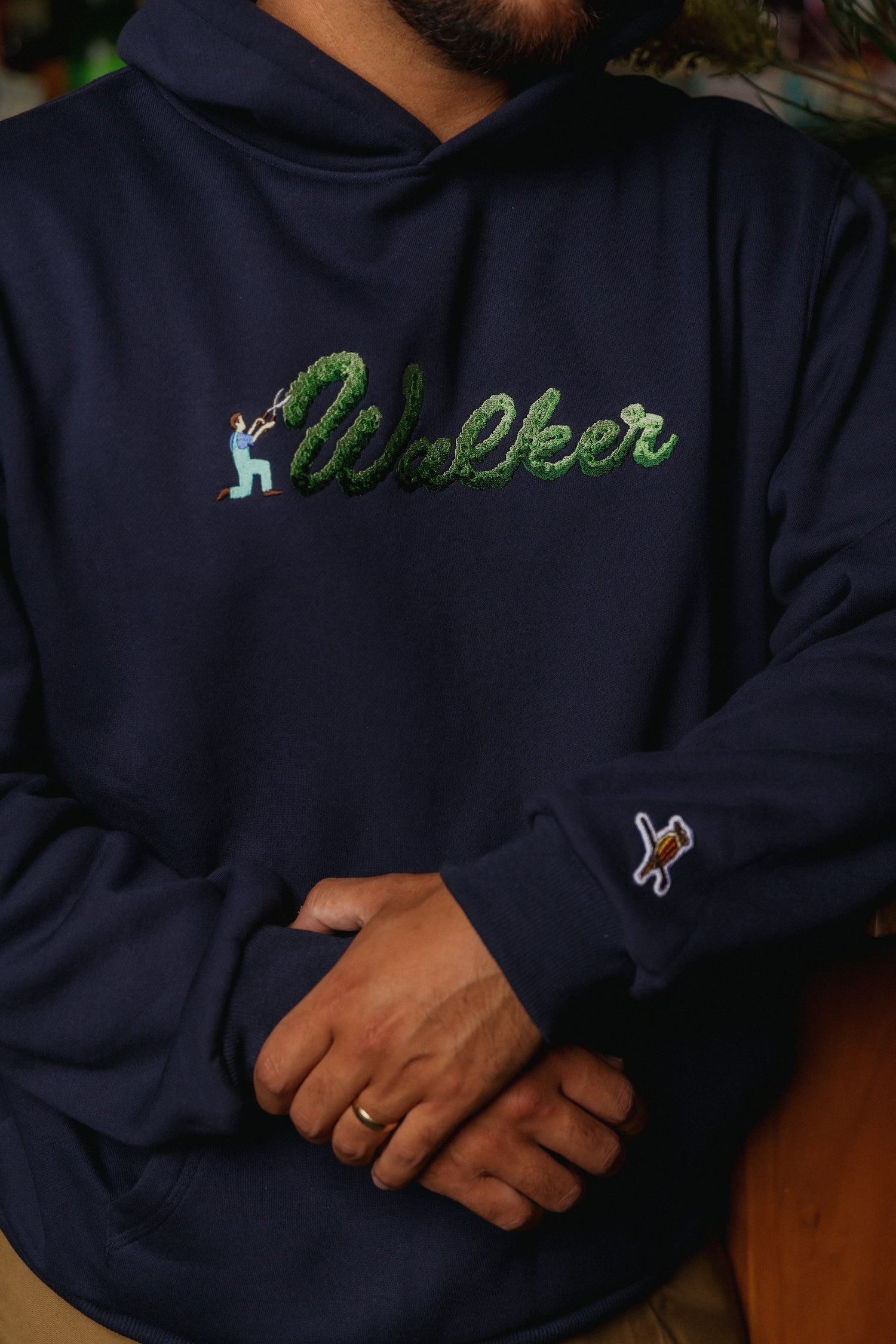 Hedge Hood Navy