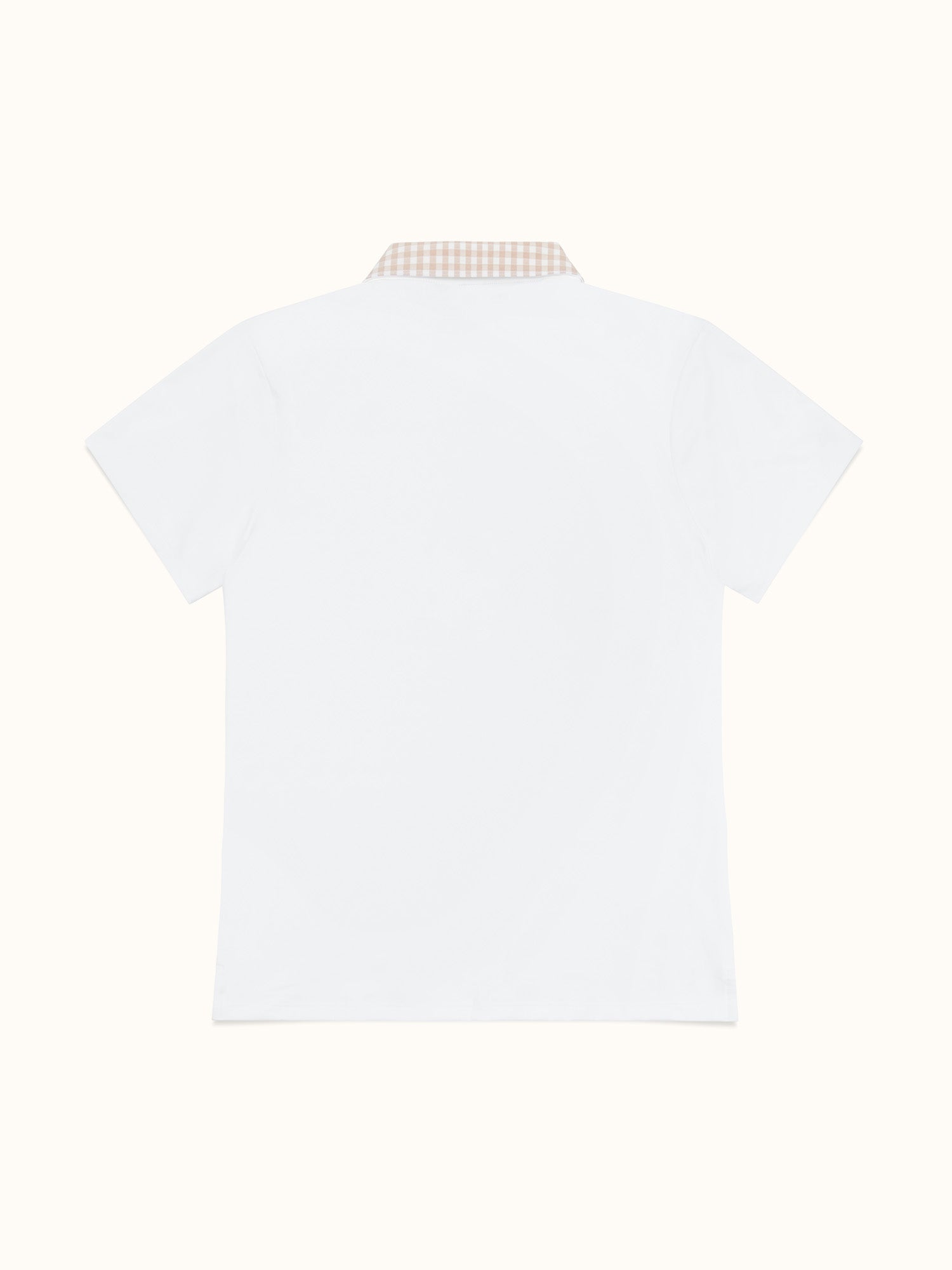 adidas x Walker W's Ultimate365 Gingham Short Sleeve Polo Shirt