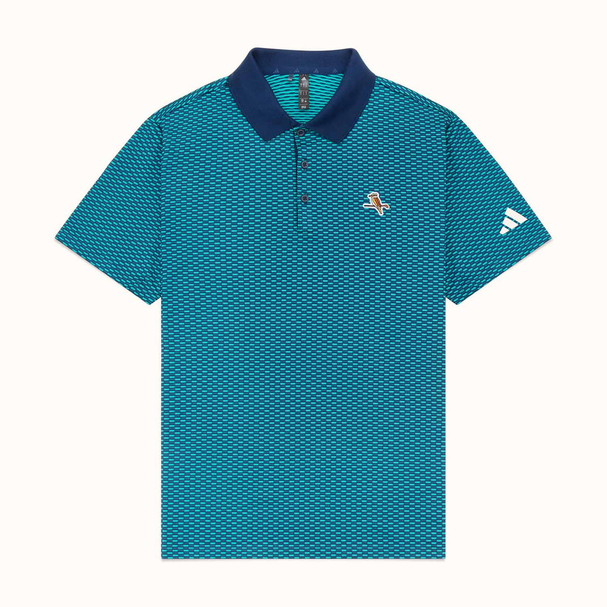 adidas x Walker Beyond Textured Polo Shirt Pure Teal