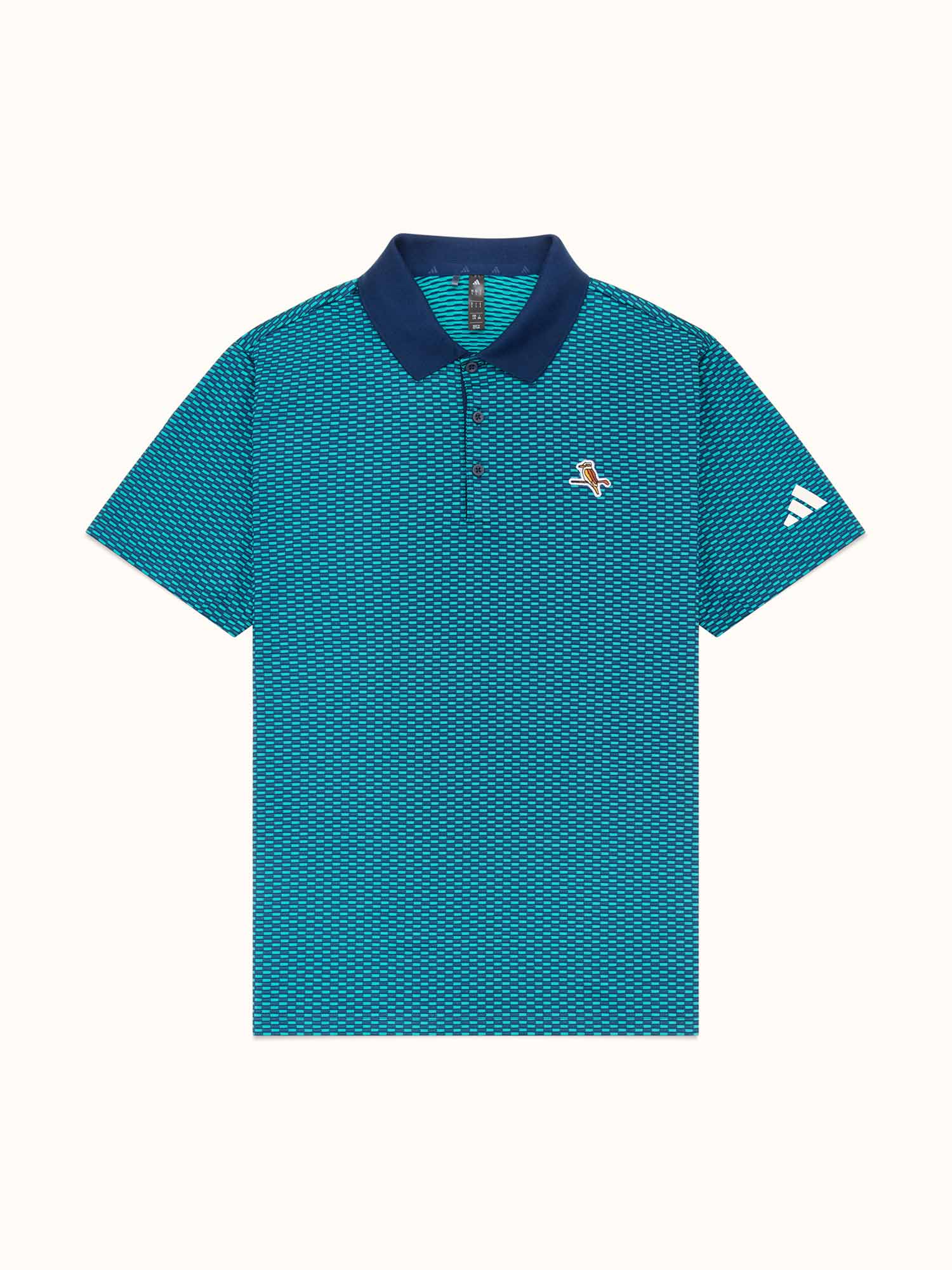 adidas x Walker Beyond Textured Polo Shirt Pure Teal