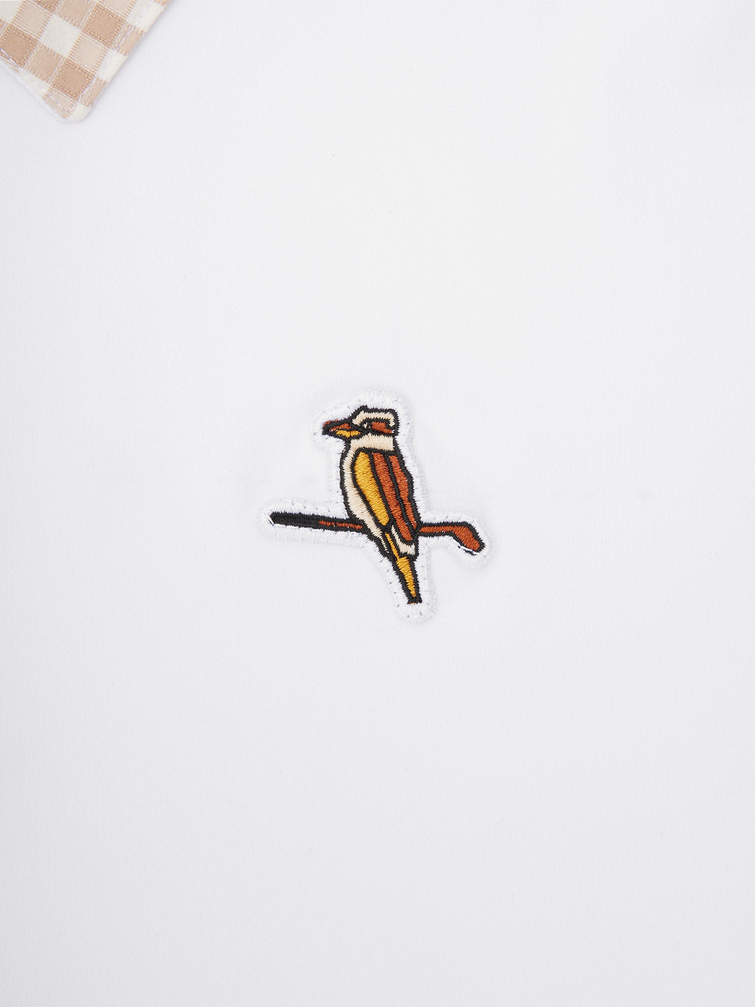 adidas x Walker W's Ultimate365 Gingham Short Sleeve Polo Shirt