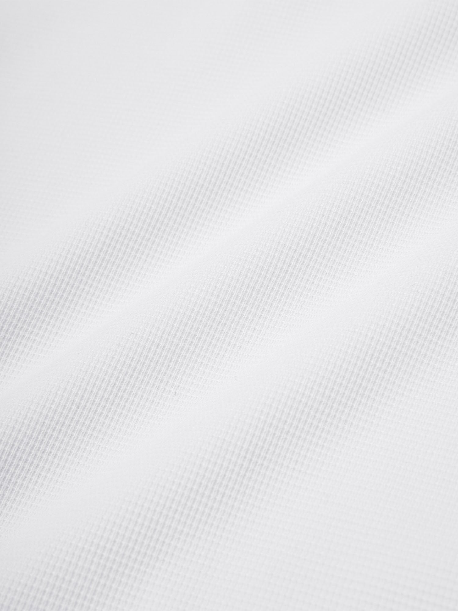 adidas x Walker Beyond Long Sleeve Loose Fit Polo Shirt White