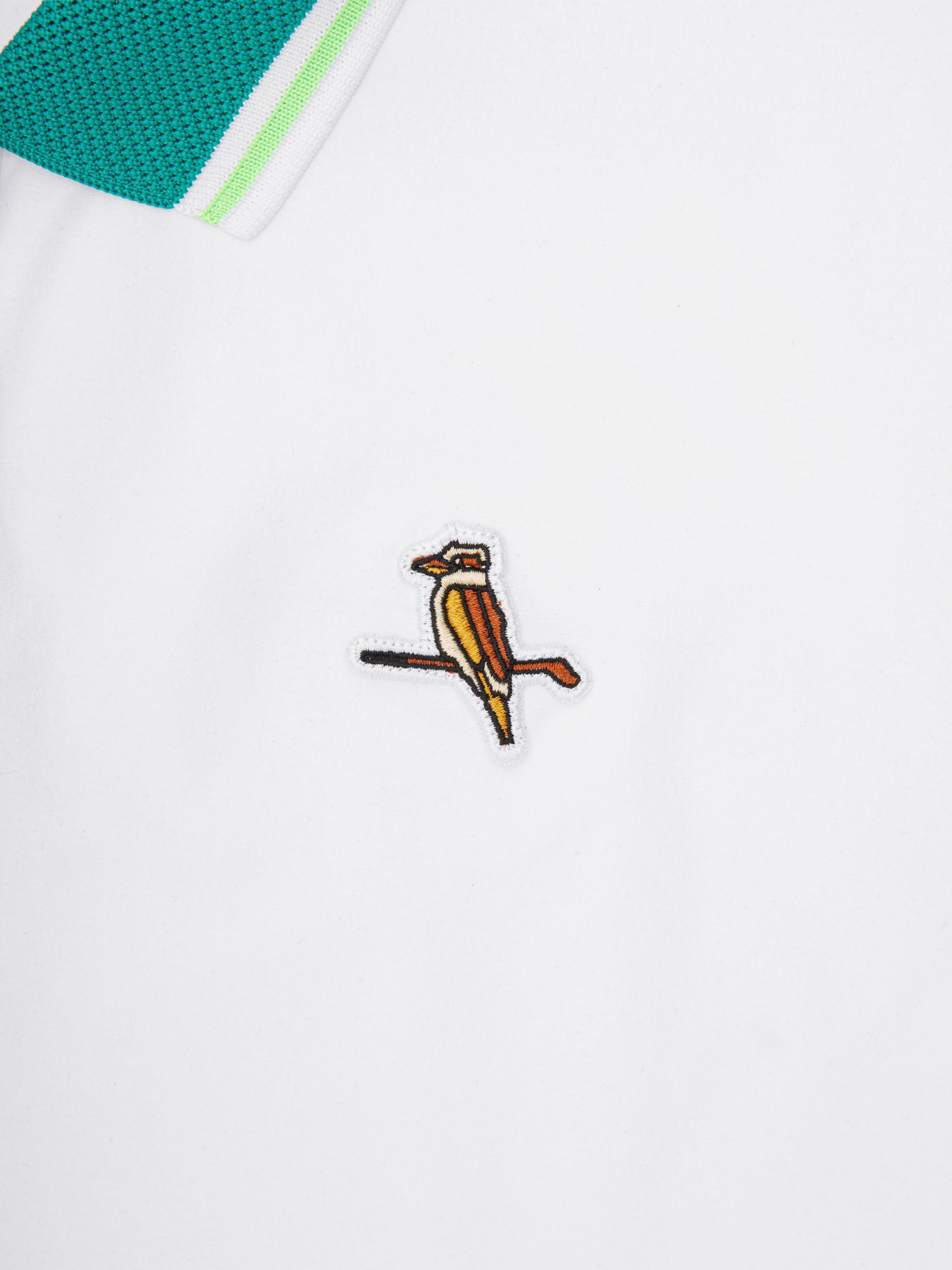 adidas x Walker W's Beyond Twistknit Polo Shirt White/Pure Teal