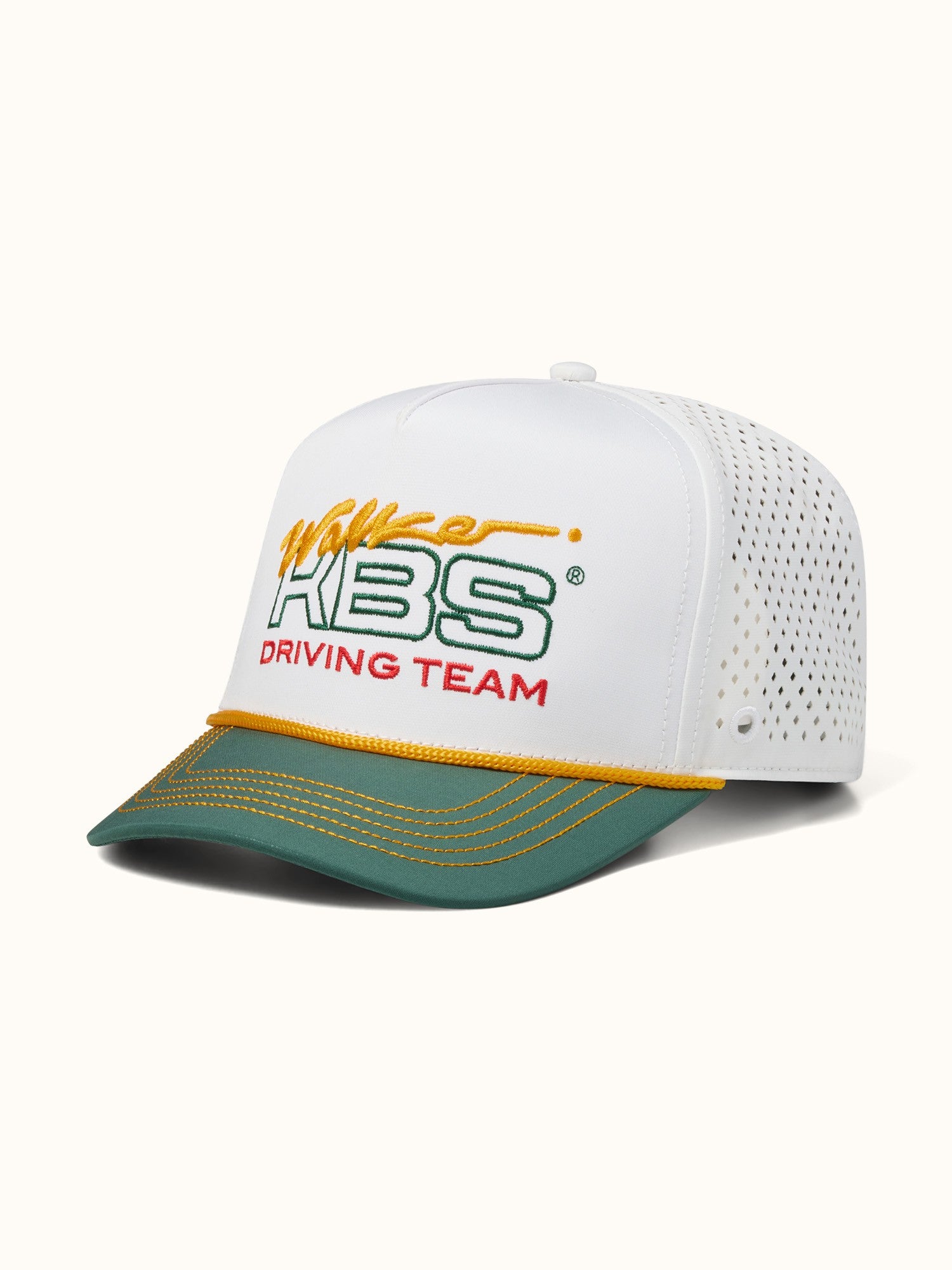 Driving Team Striker Cap - Racing White / Green