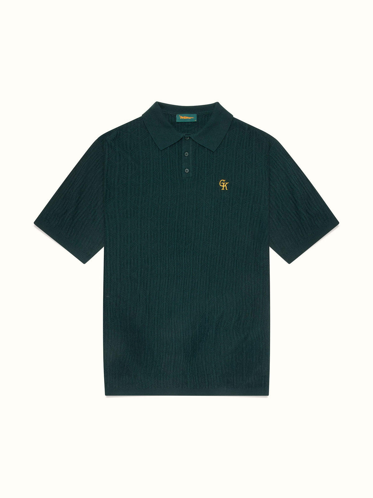 leinwande knit polo グリーン 1200W-7247-IrGyForGn-0-