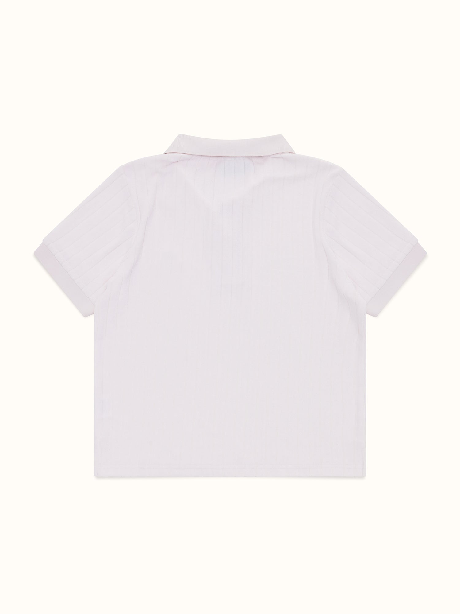 Womens Kooka Terry Polo Pastel Pink