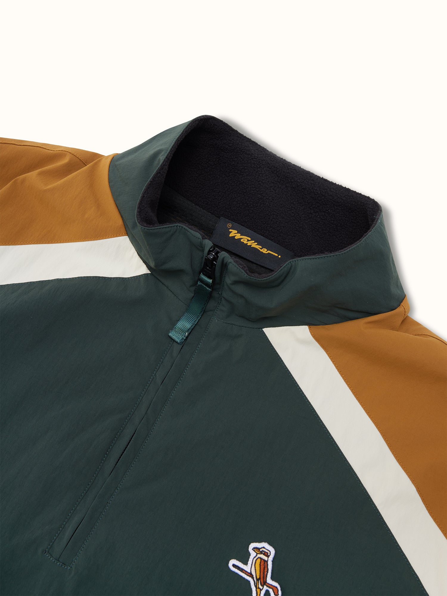 Panelled Windshirt Forest / Gold