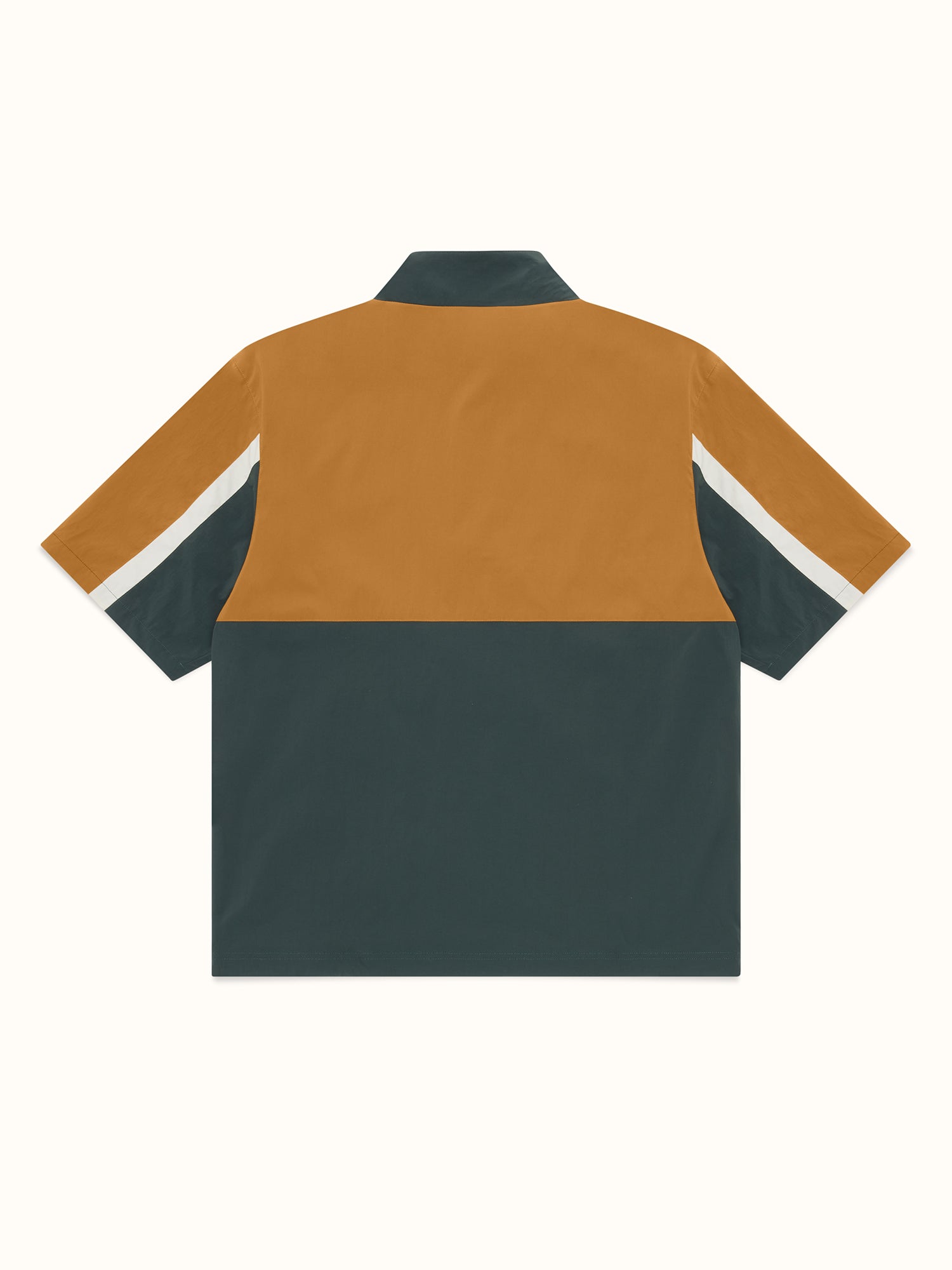 Panelled Windshirt Forest / Gold