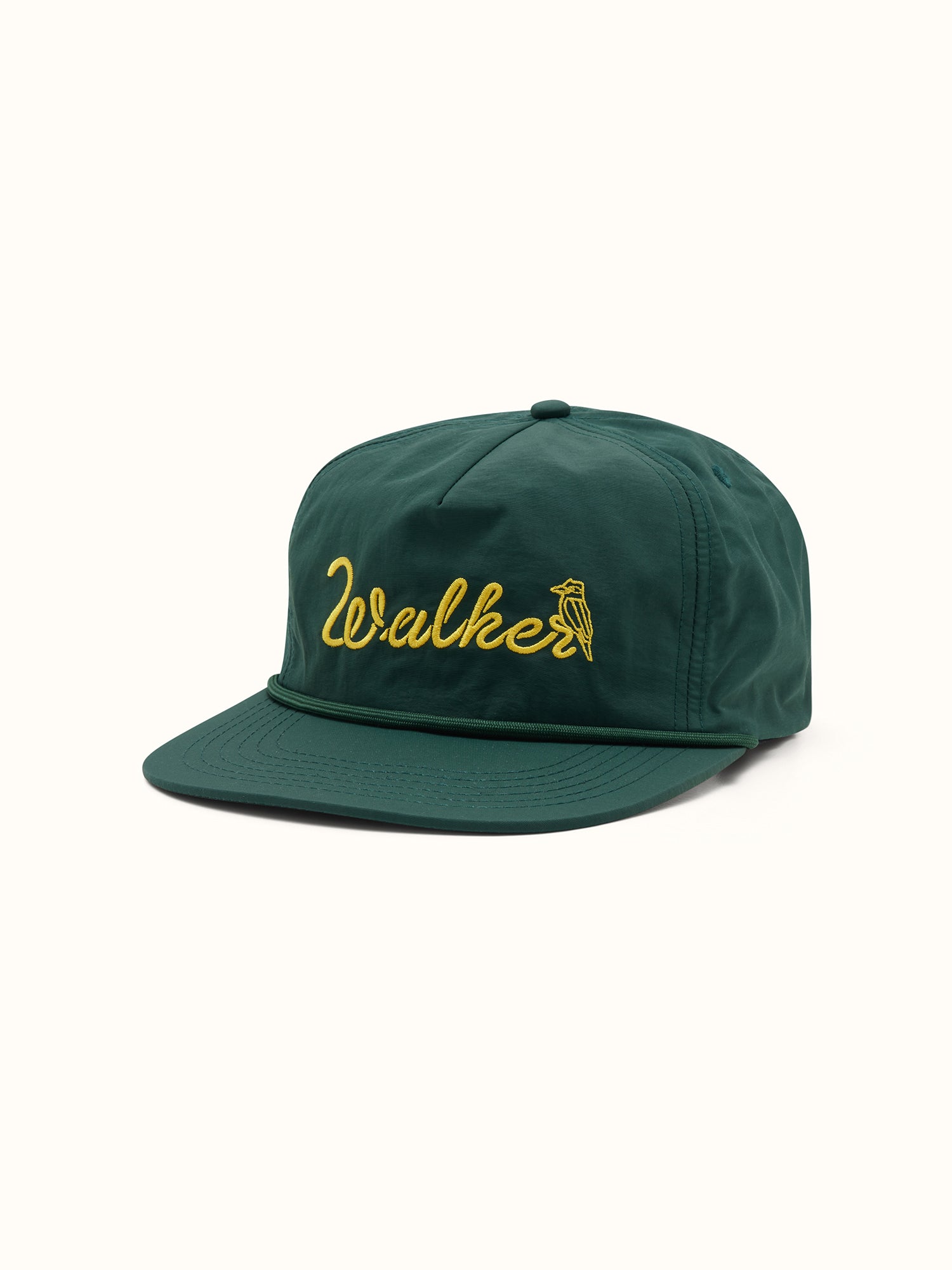 Cursive Nylon Cap Forest