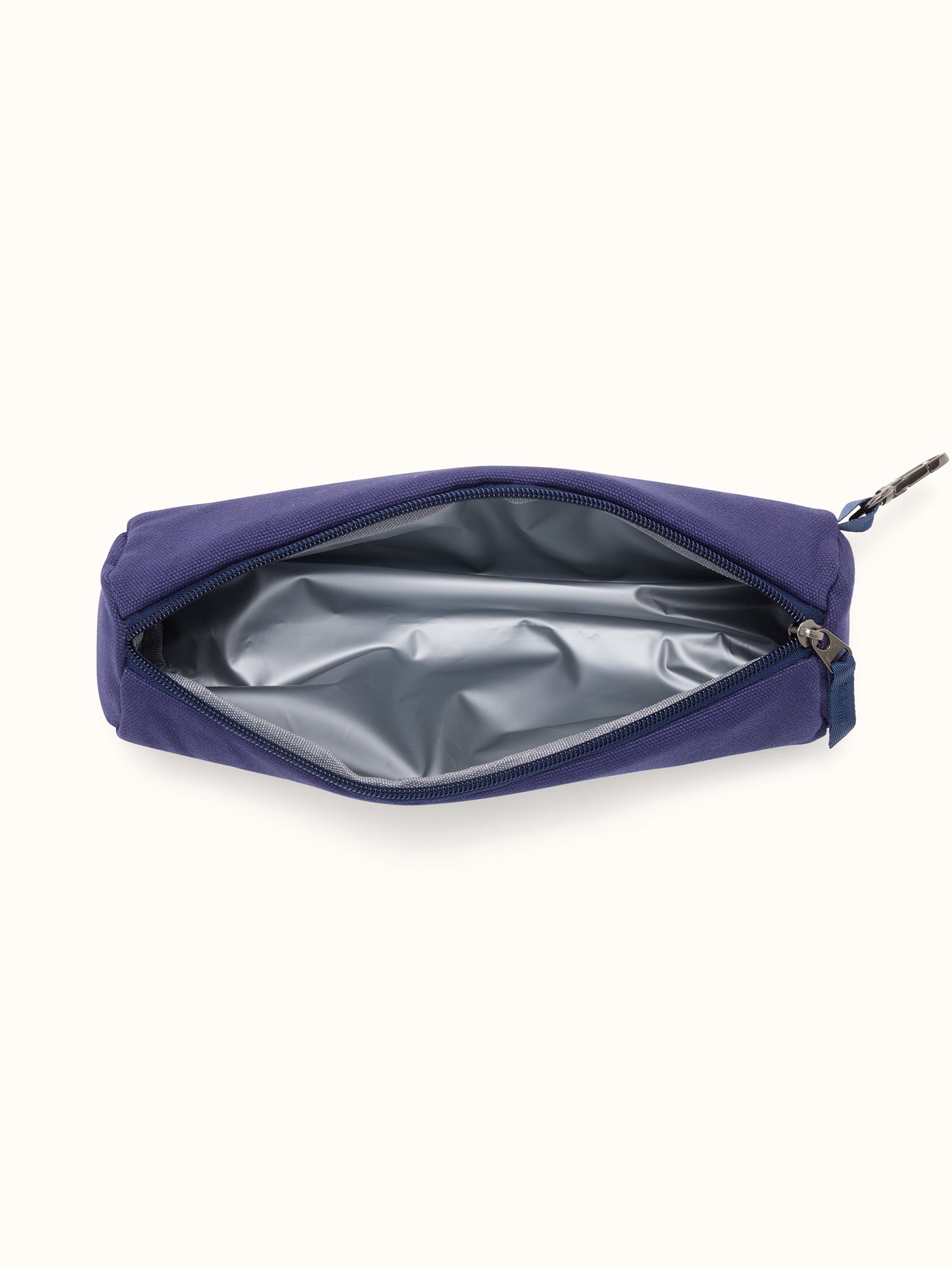 Cursive 2-can Cooler Navy