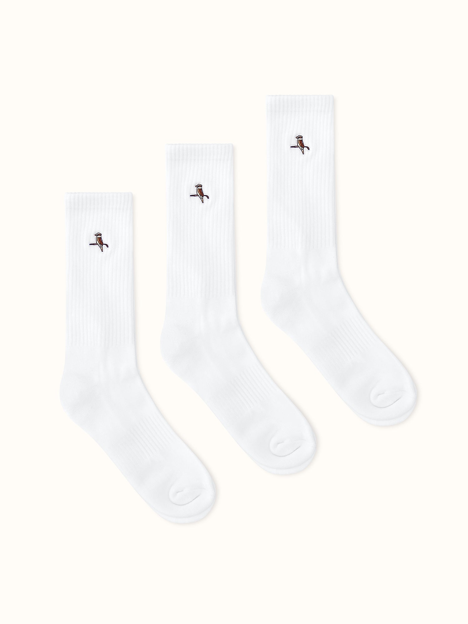 Kooka Socks (3 Pack) White
