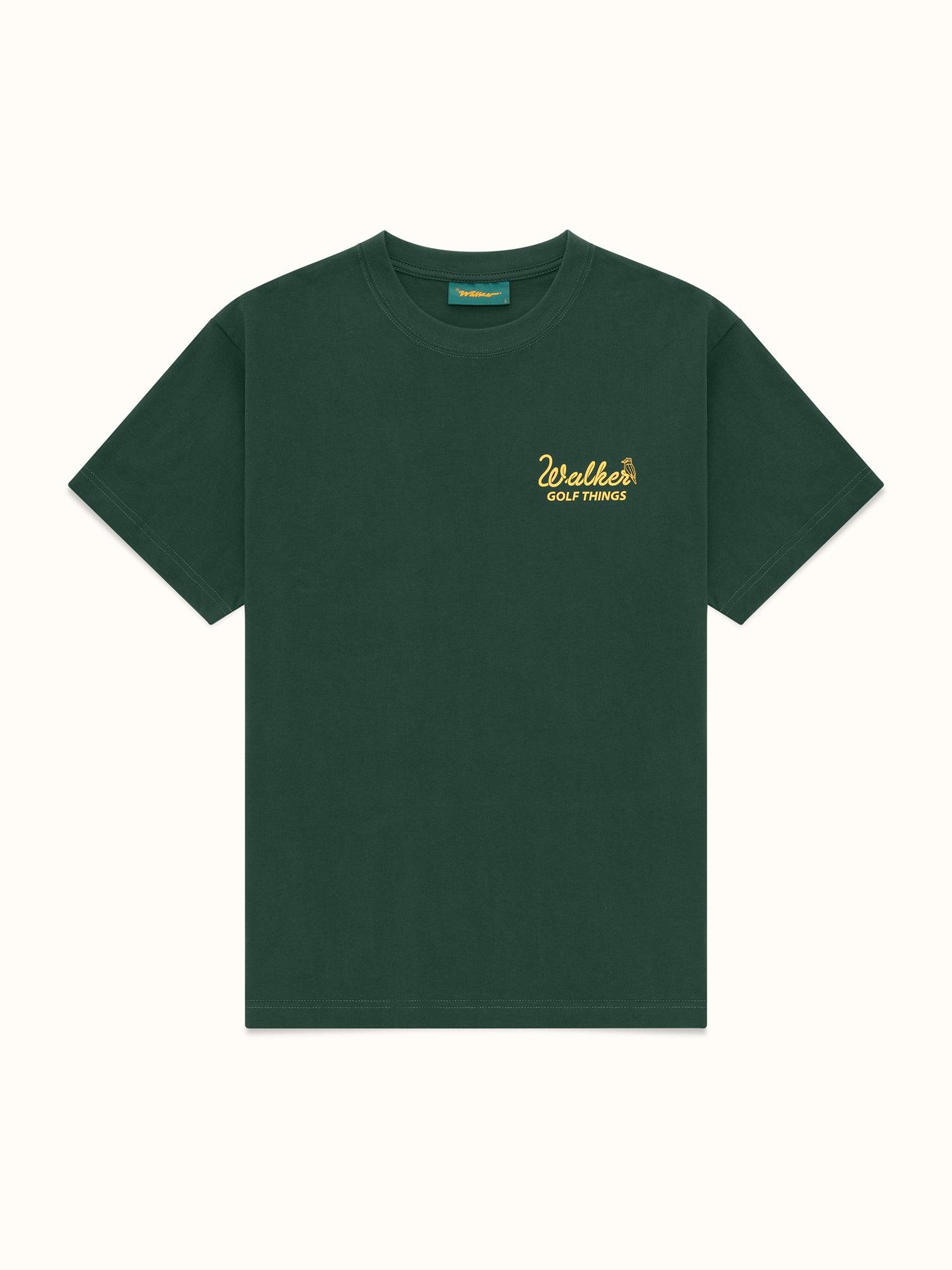 Cursive T-shirt Forest
