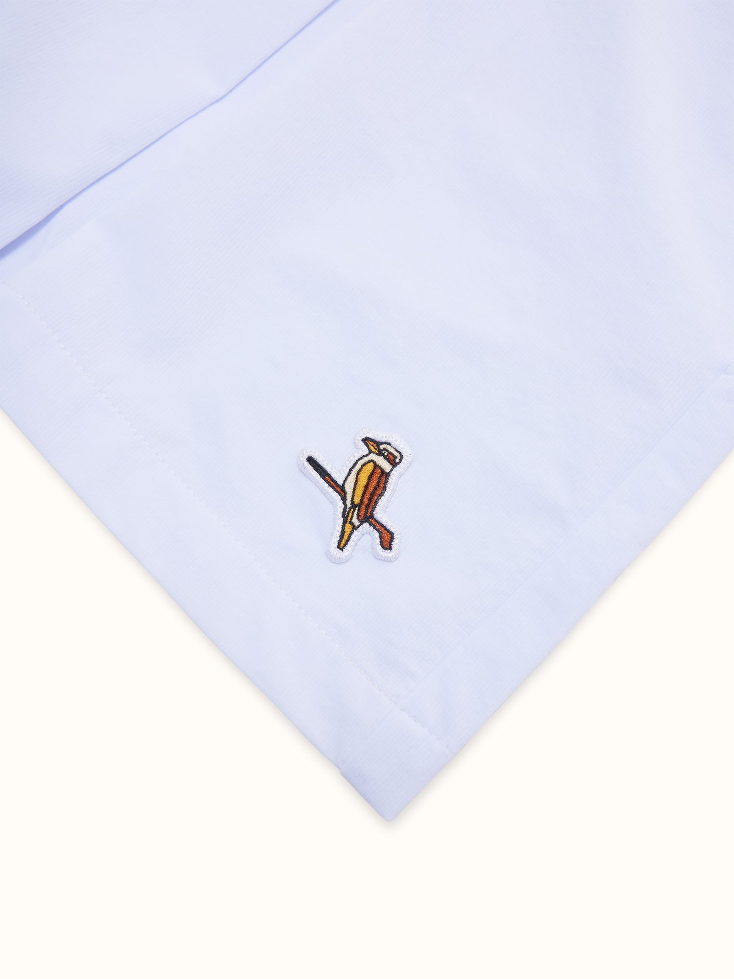 Womens Pleat Short White