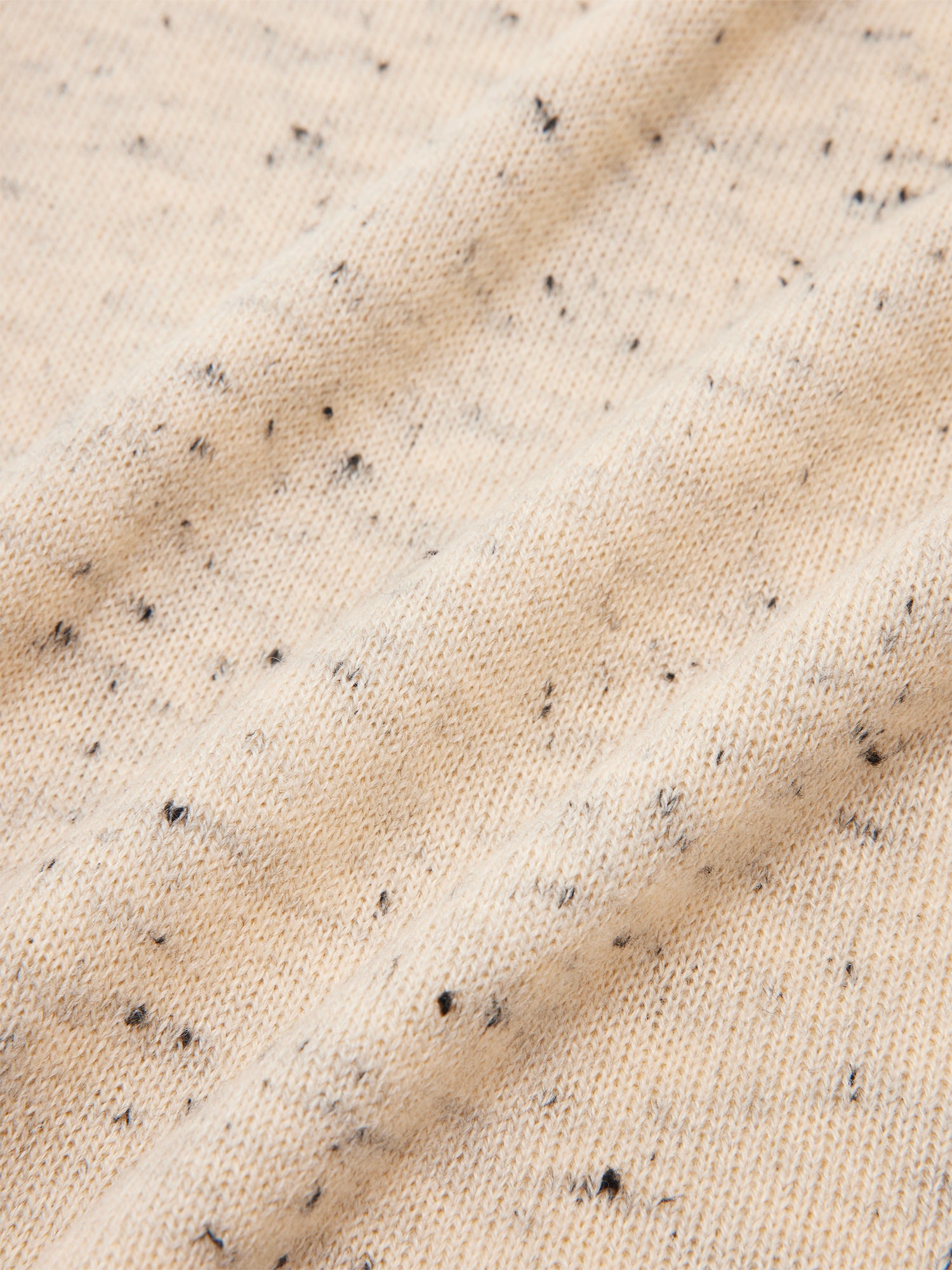 Kooka Loom Knit Polo Oat / Cream