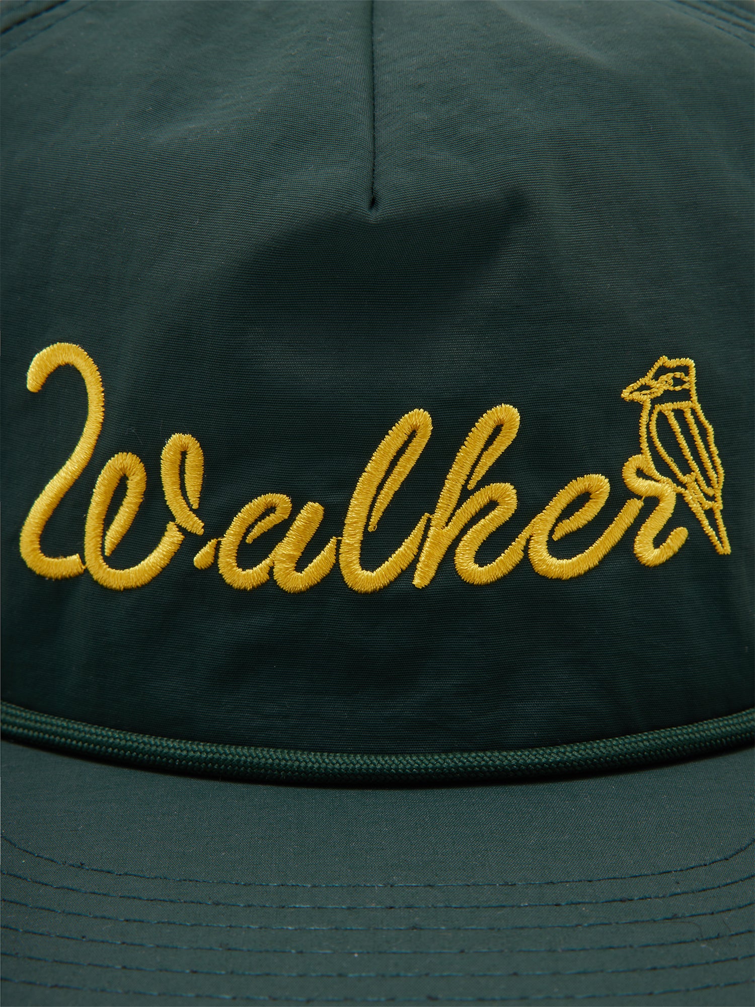 Cursive Nylon Cap Forest