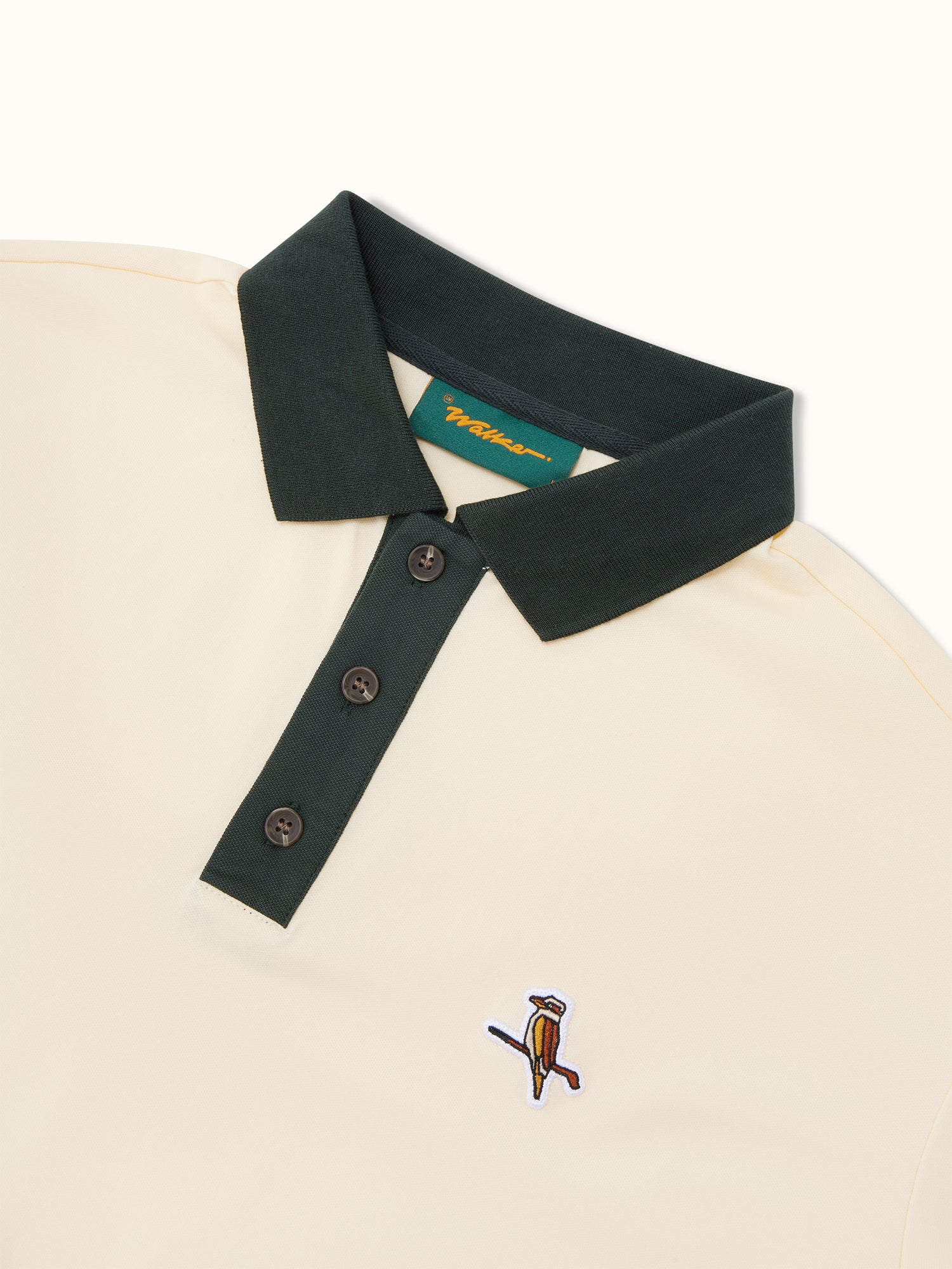 Kooka Two-Tone Polo Lemon / Green