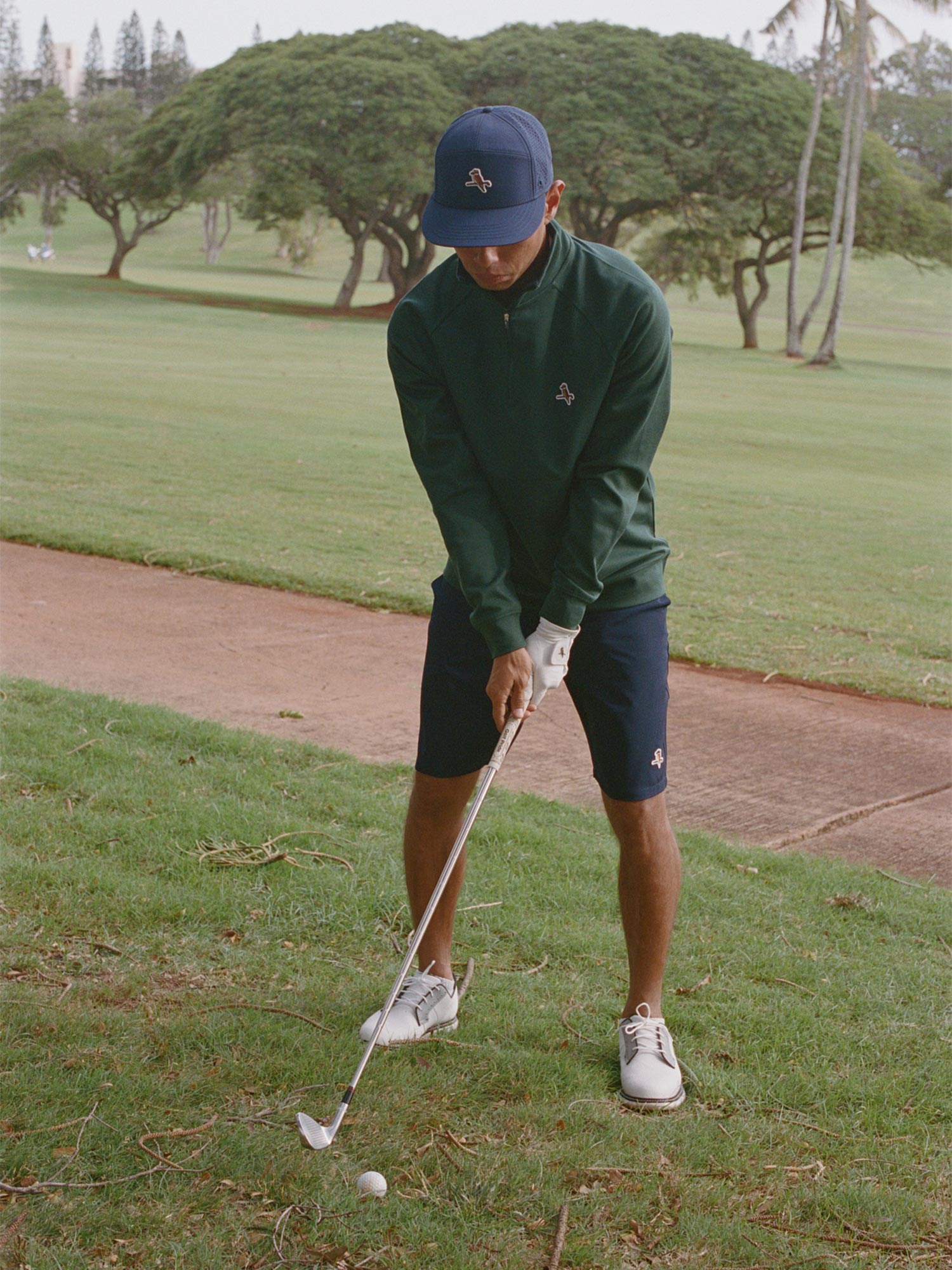 Par-Tec Quarter Zip Fleece Forest