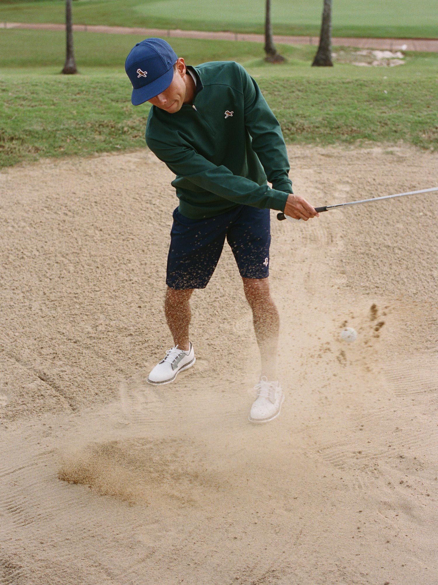 Par-Tec Quarter Zip Fleece Forest