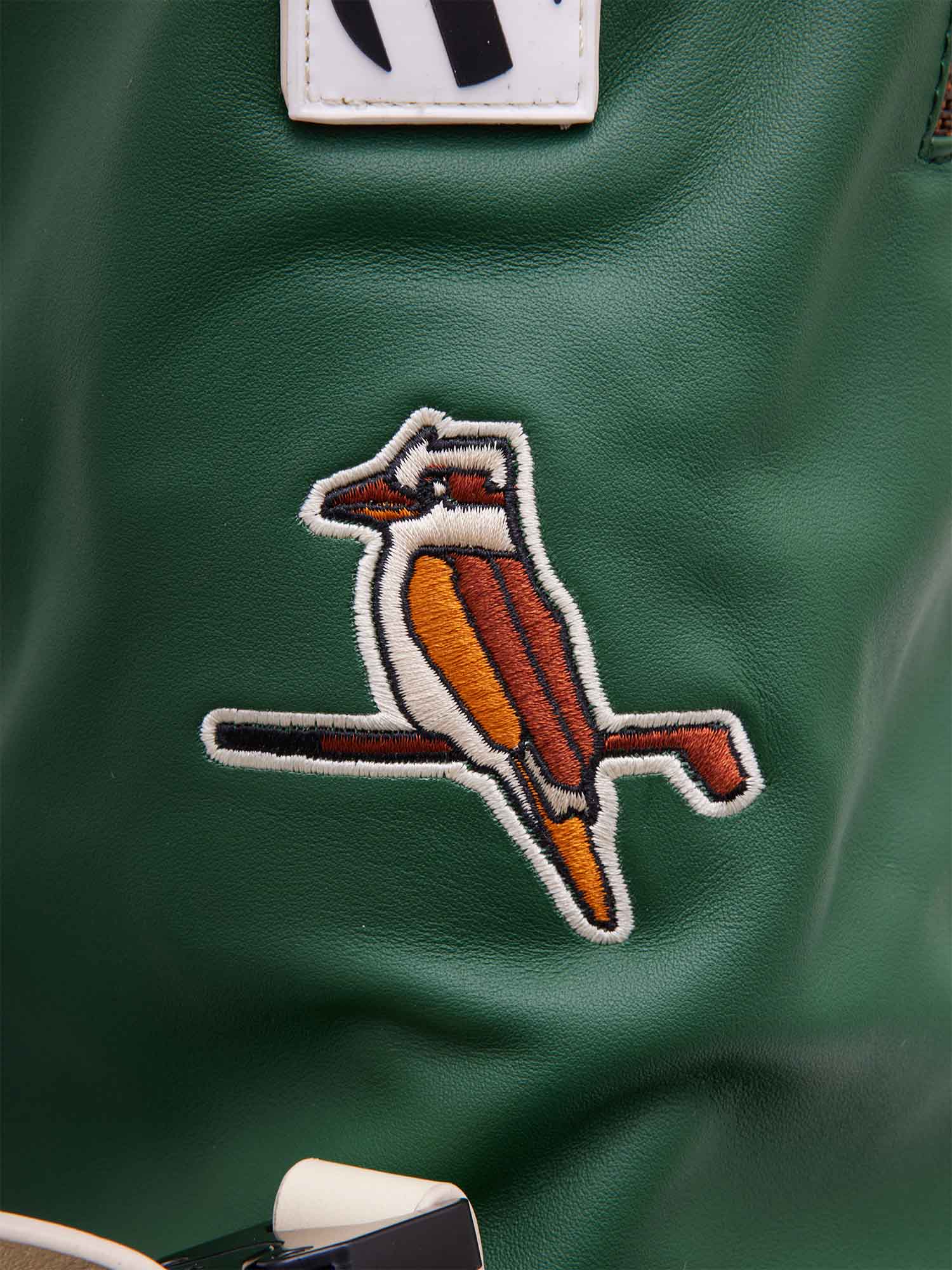 Walker X Hiroki Sunday Bag Dark Green Leather