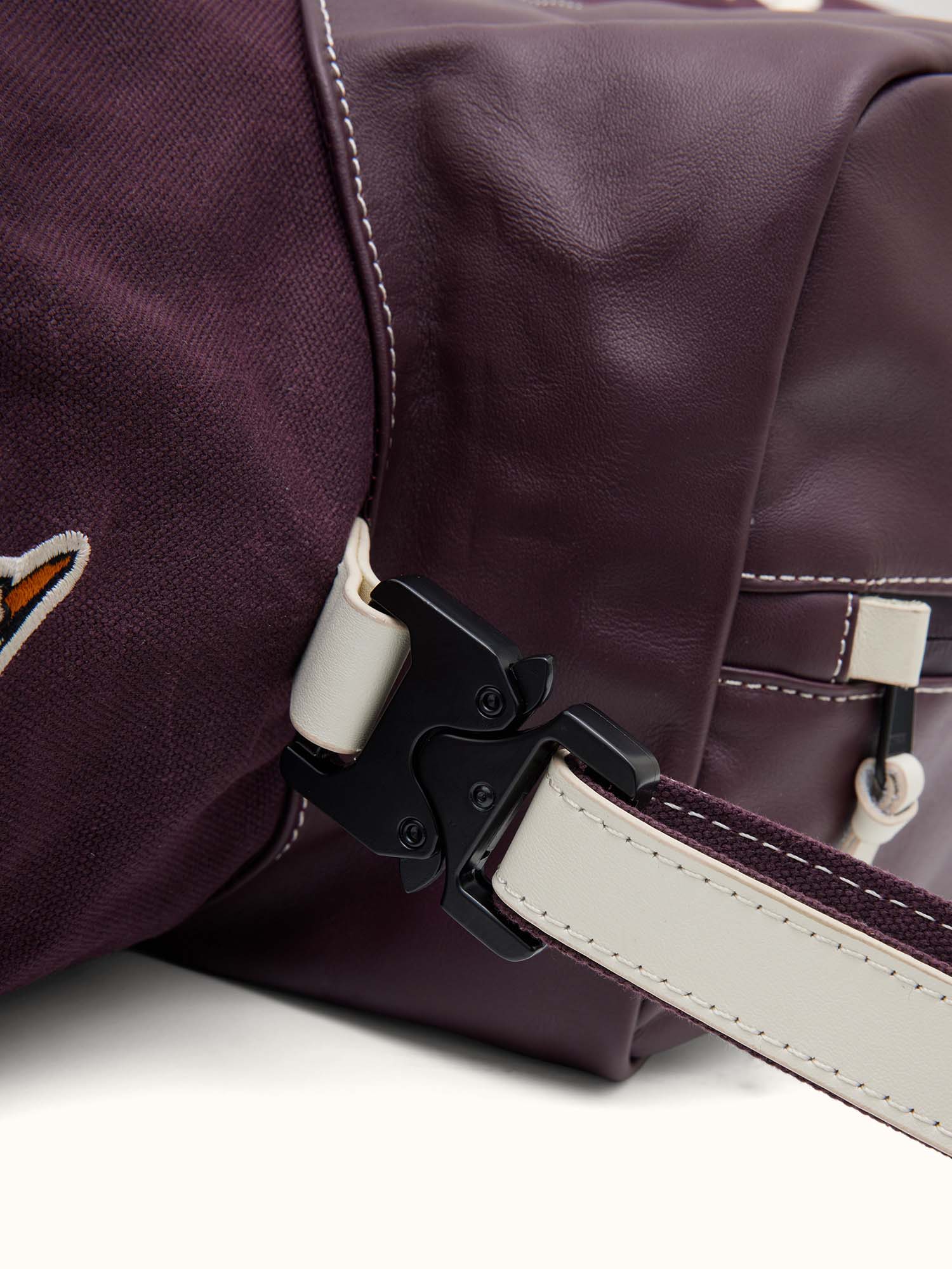 Walker X Hiroki Sunday Bag Merlot Waxed Canvas
