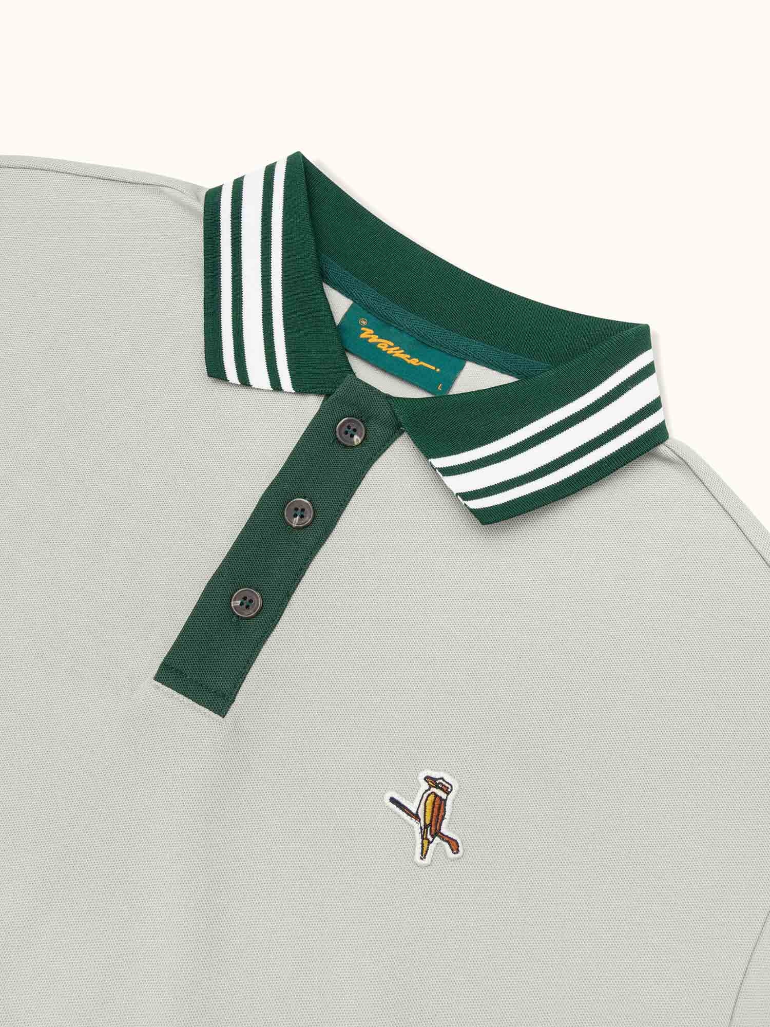 Kooka Two-Tone Polo Sage / Forest