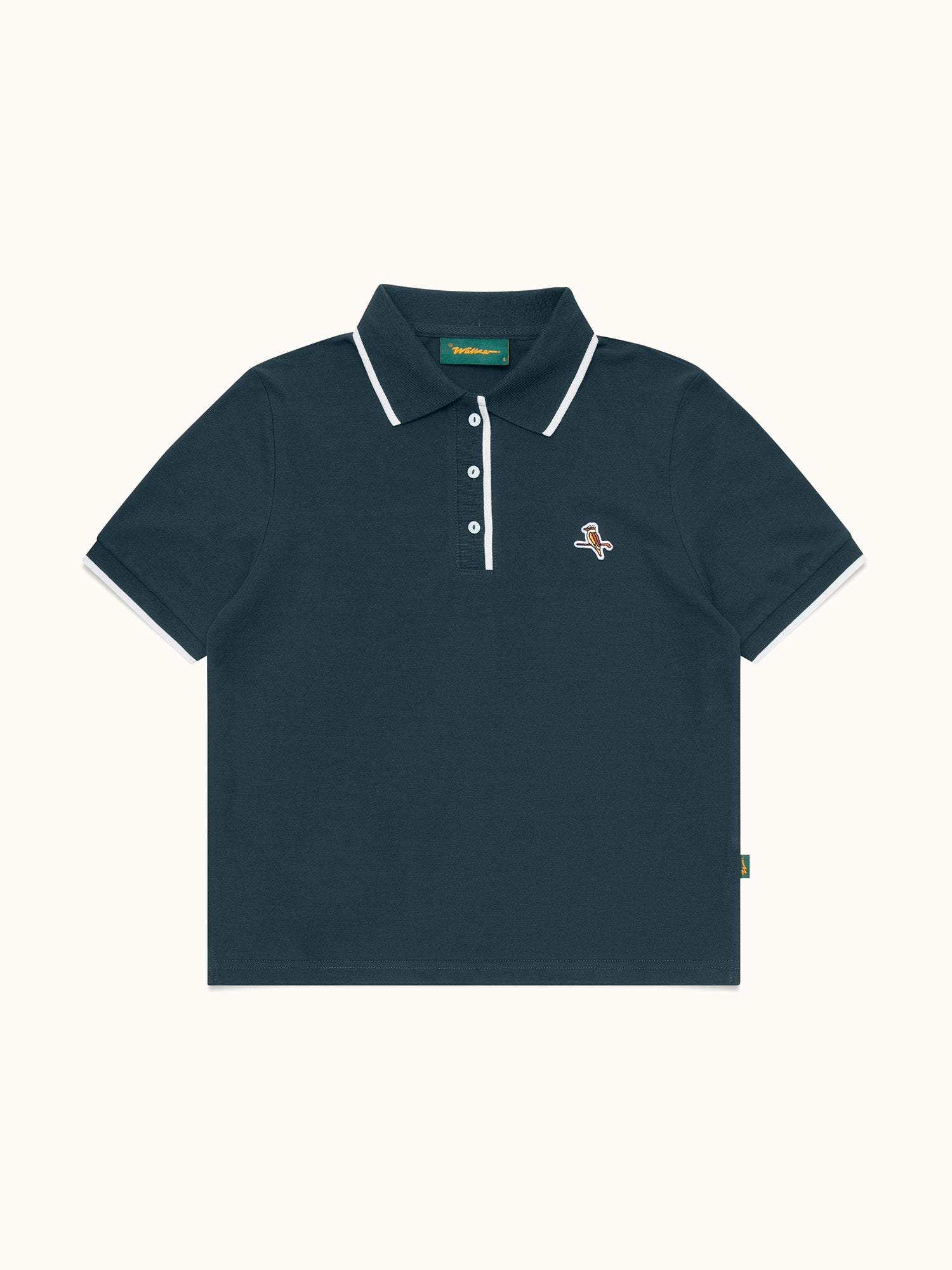 Womens Kooka Polo Forest / White