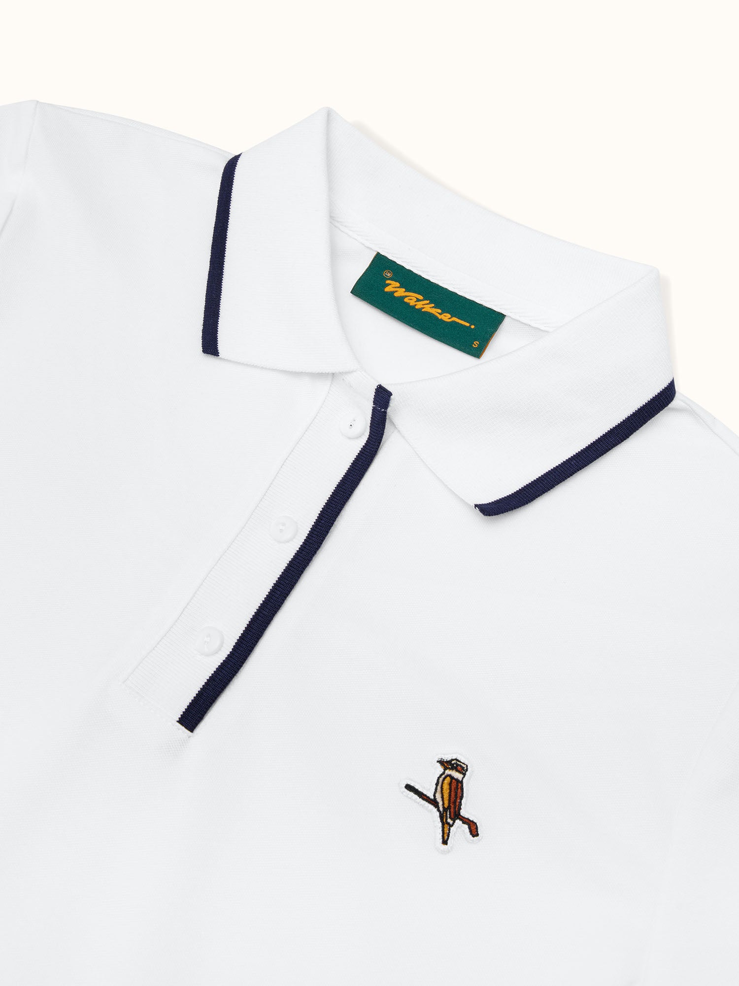 Womens Kooka Polo White / Navy