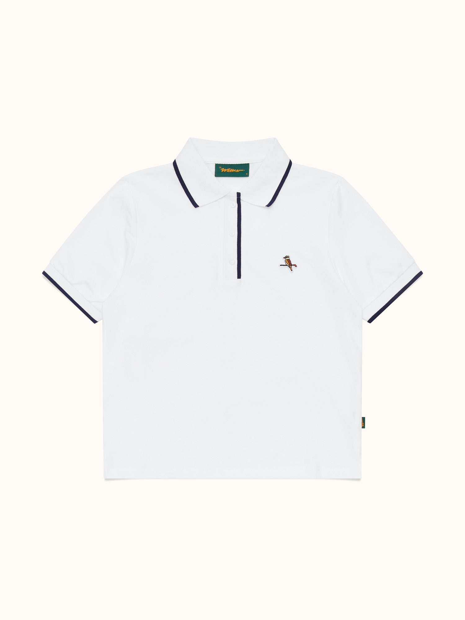 Womens Kooka Polo White / Navy