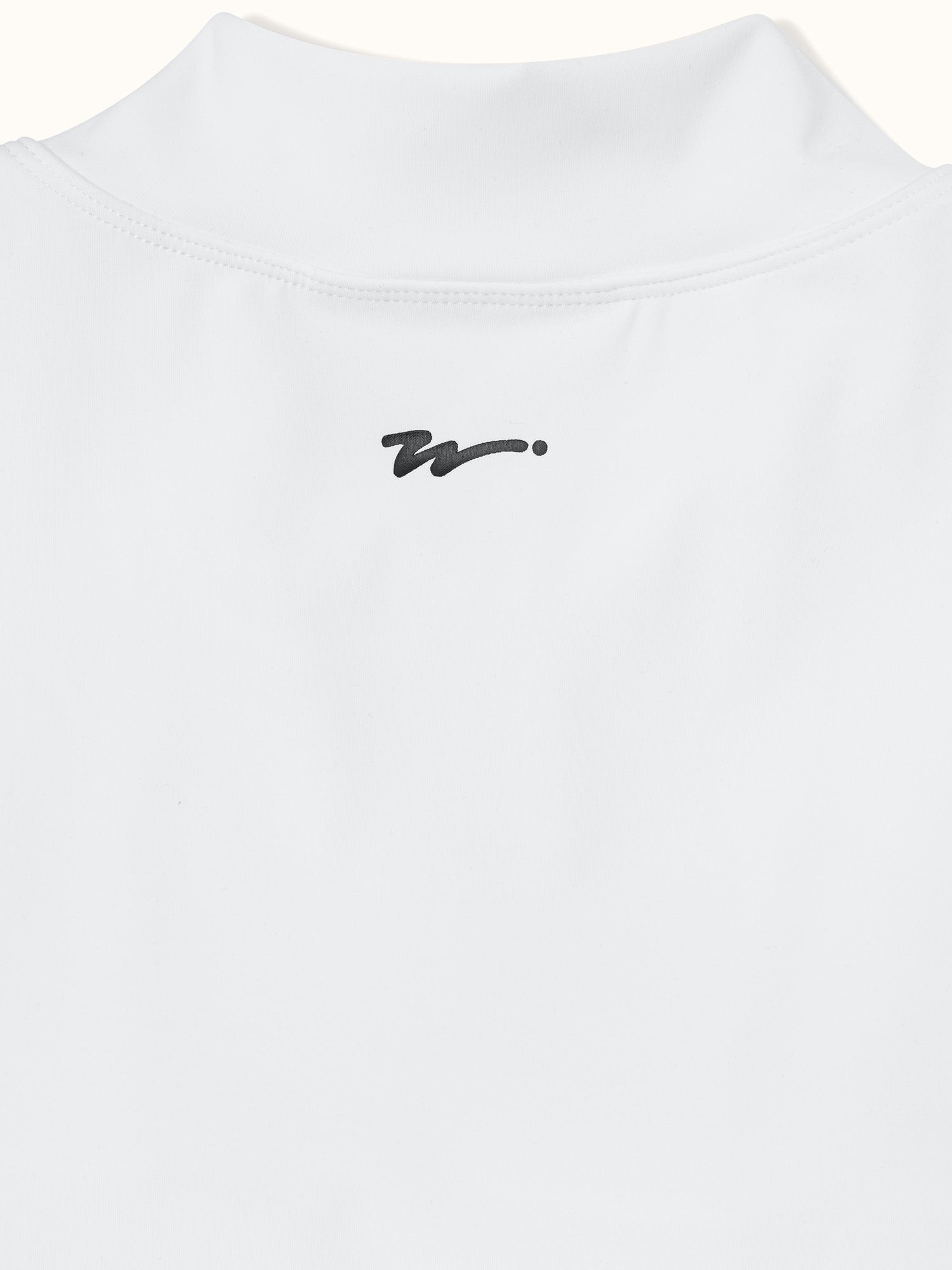 Womens Mockneck Tank White