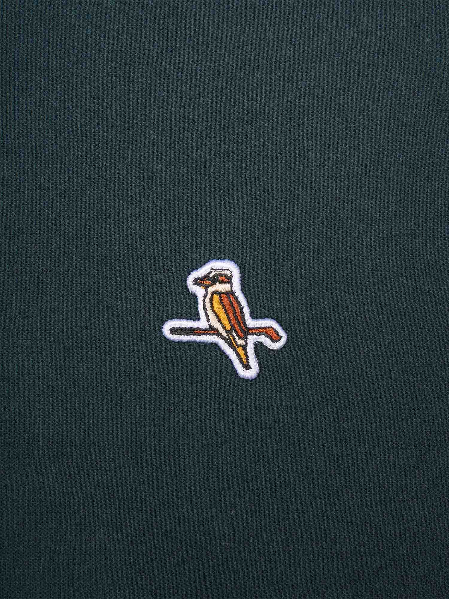 Womens Kooka Polo Forest / White