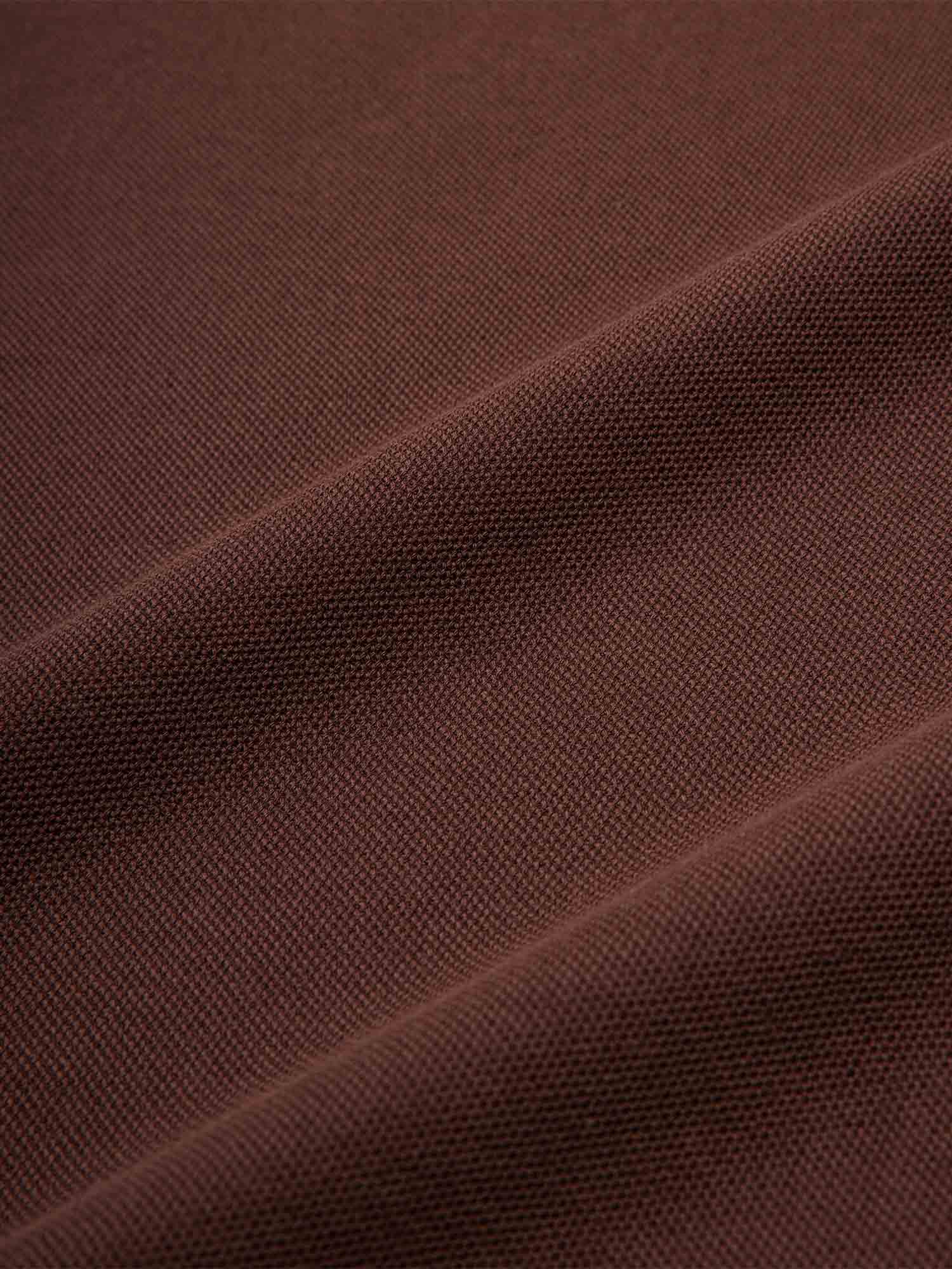 Kooka Two-Tone Polo Chocolate / White