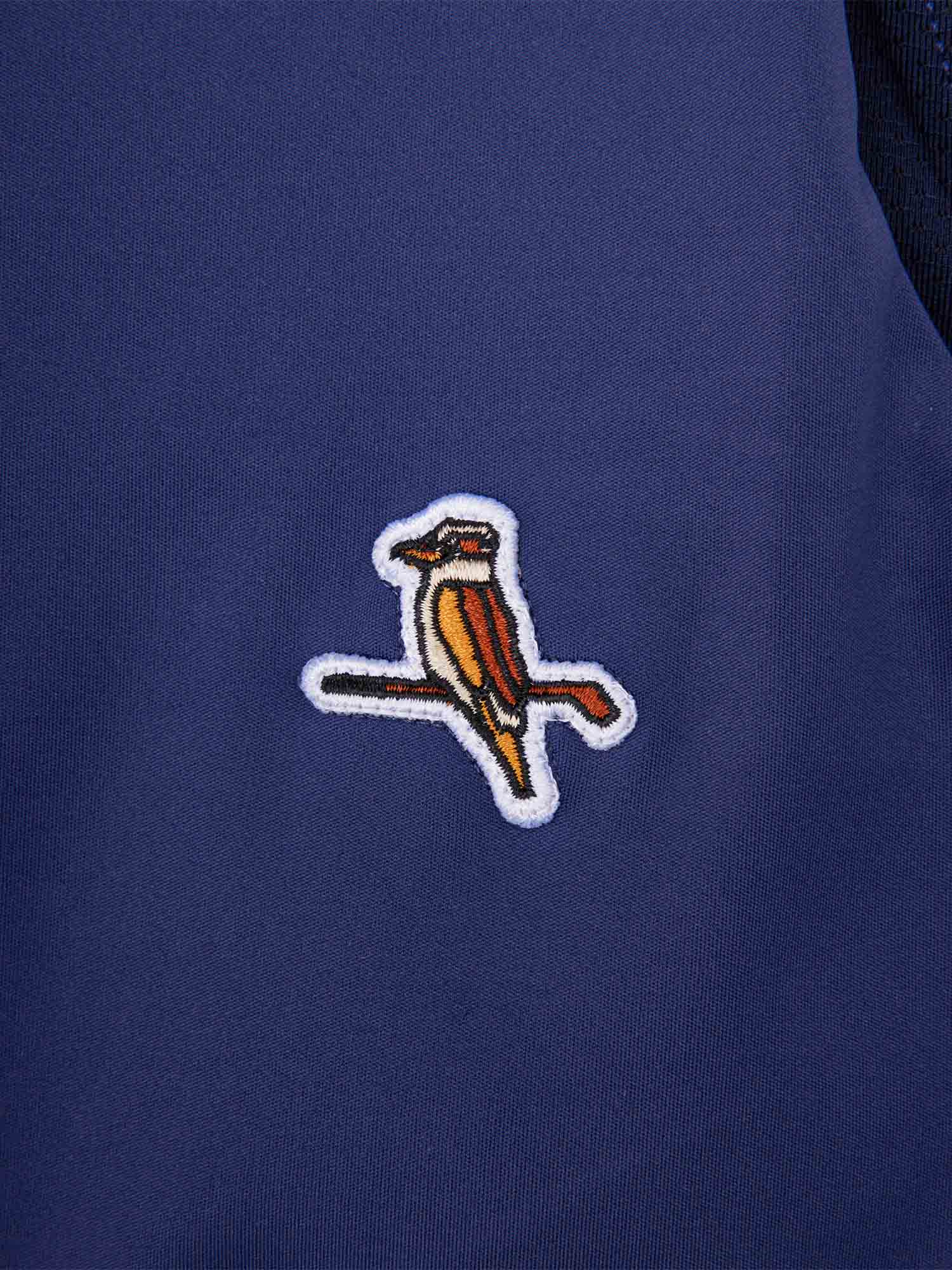 Womens Mockneck Tank Navy