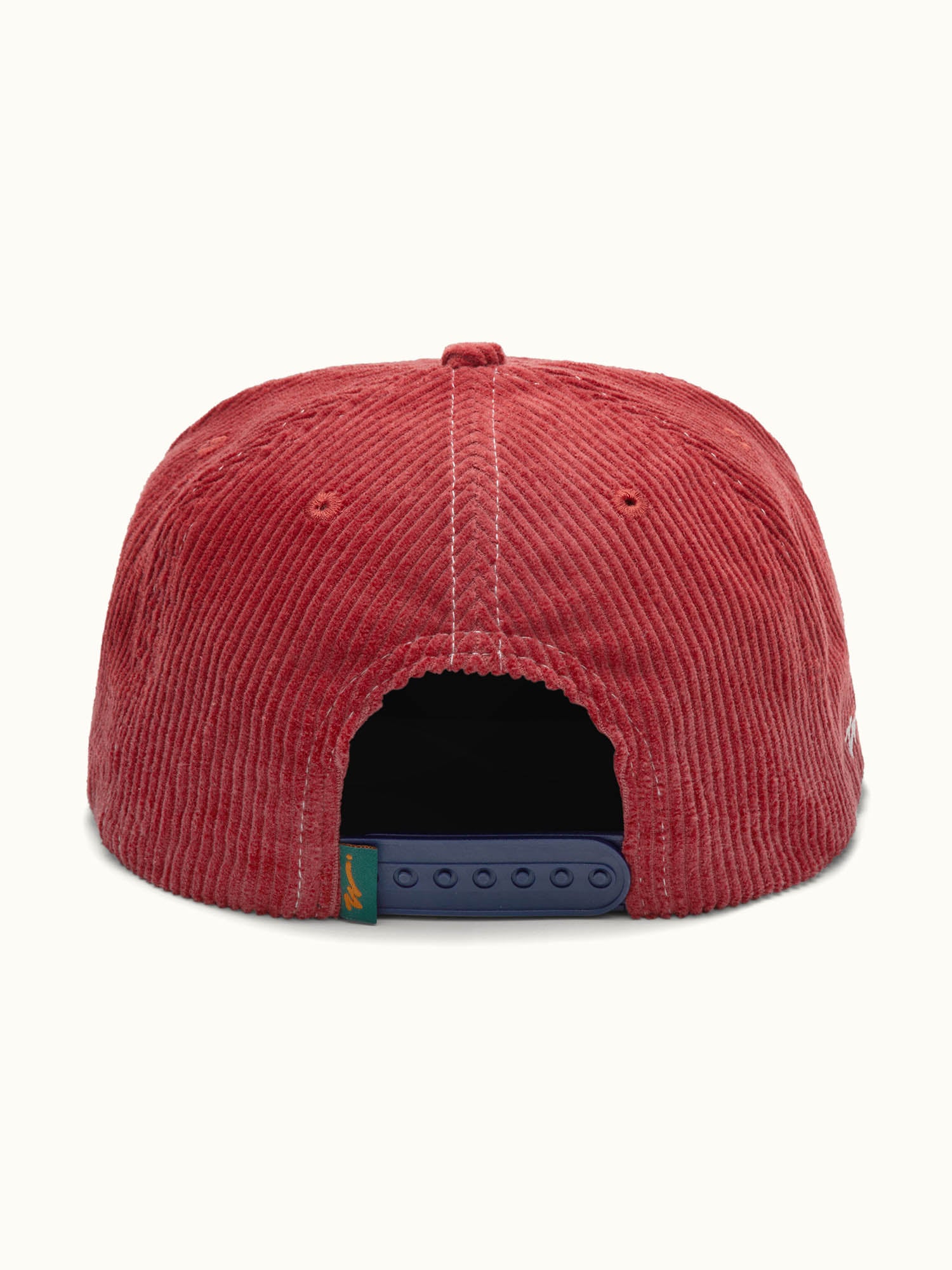 Kooka Mid Box Cap Red Corduroy
