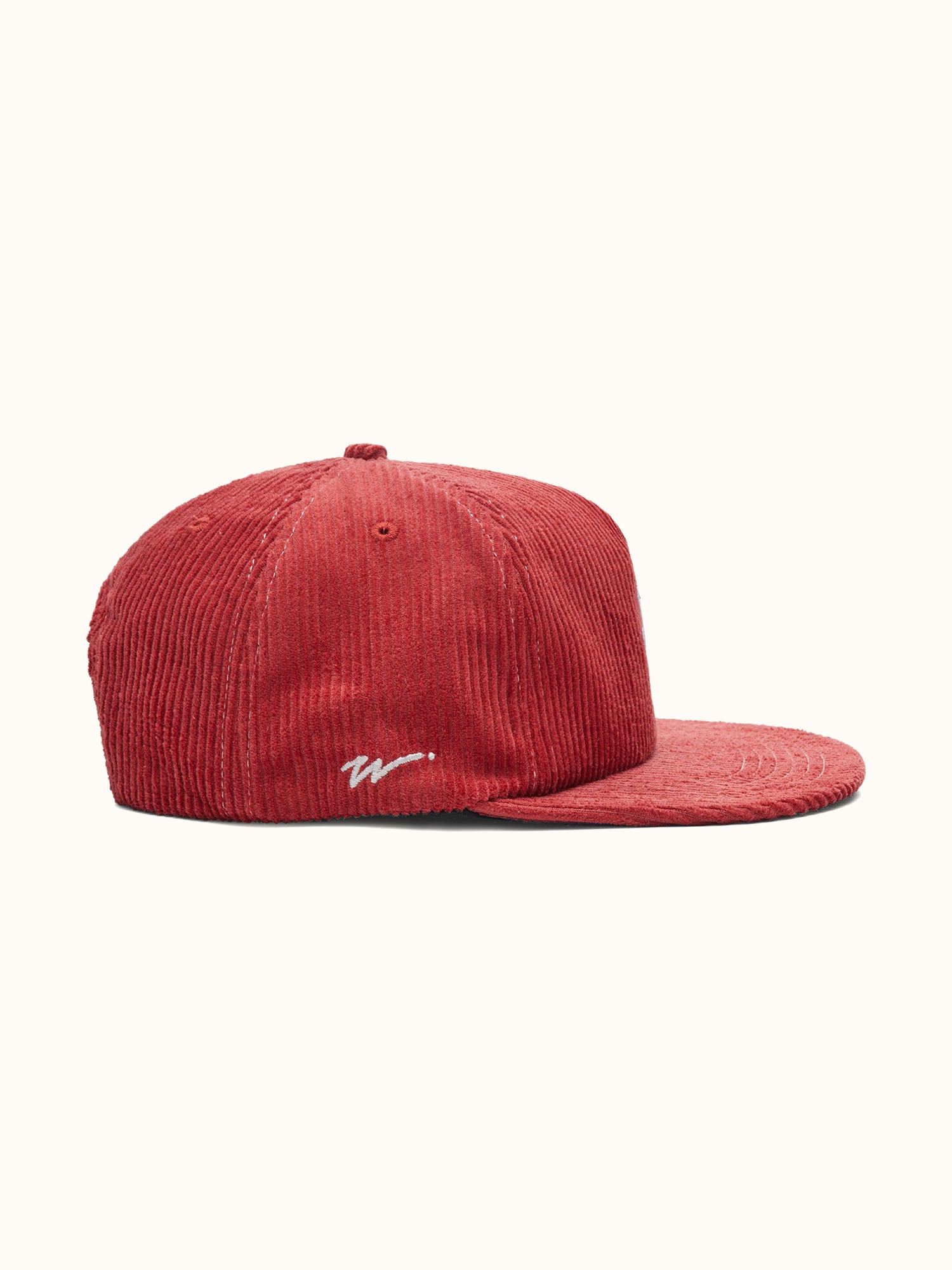 Kooka Mid Box Cap Red Corduroy