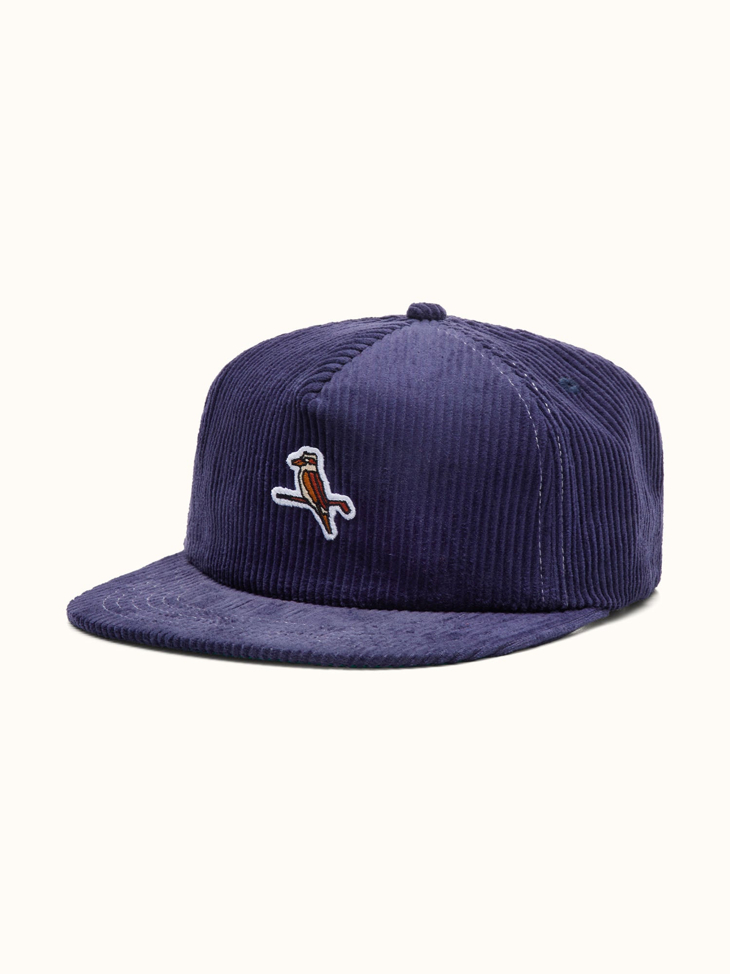 Kooka Mid Box Cap Navy Corduroy