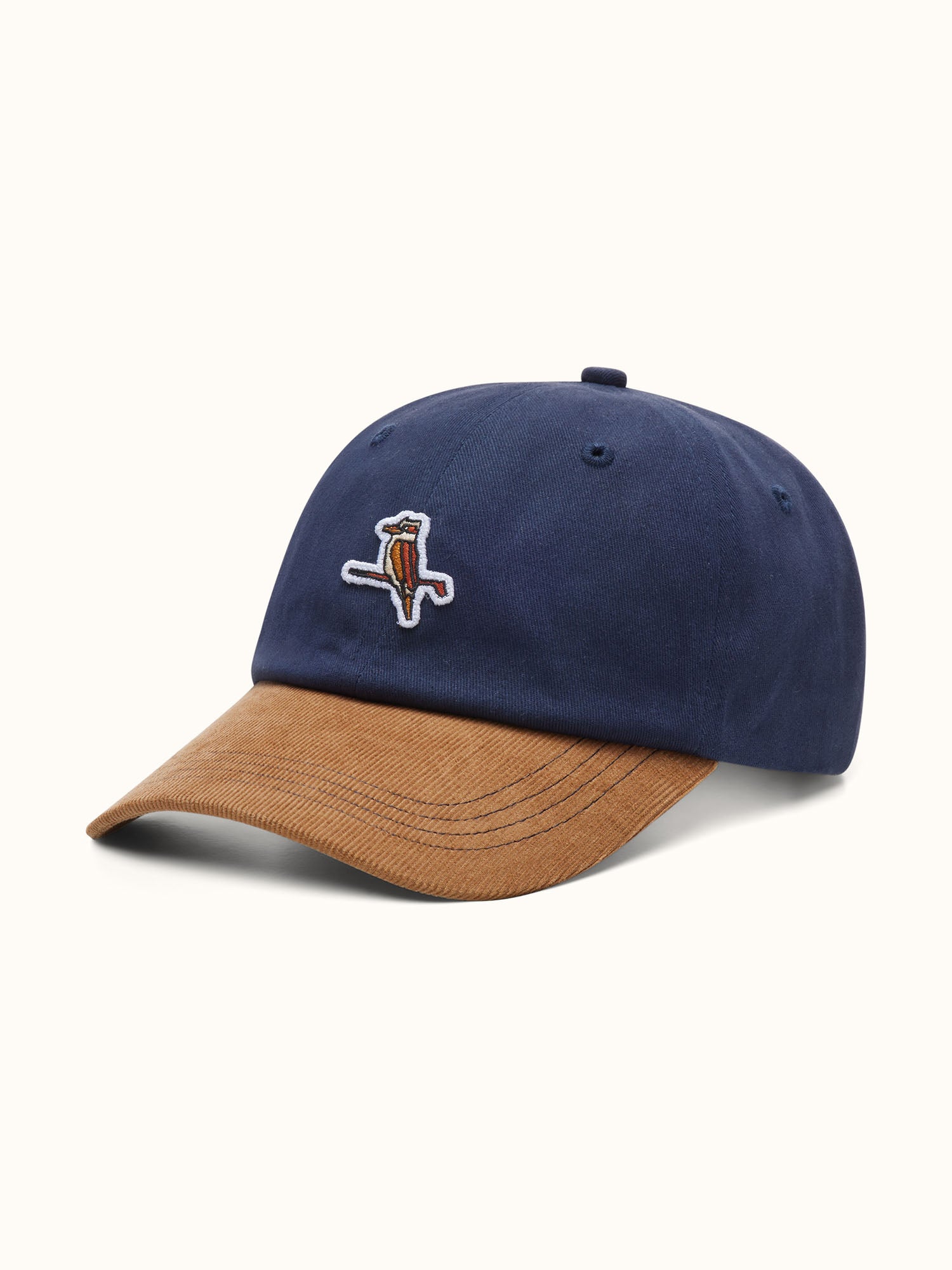 Kooka 6-Panel Cap Navy / Almond