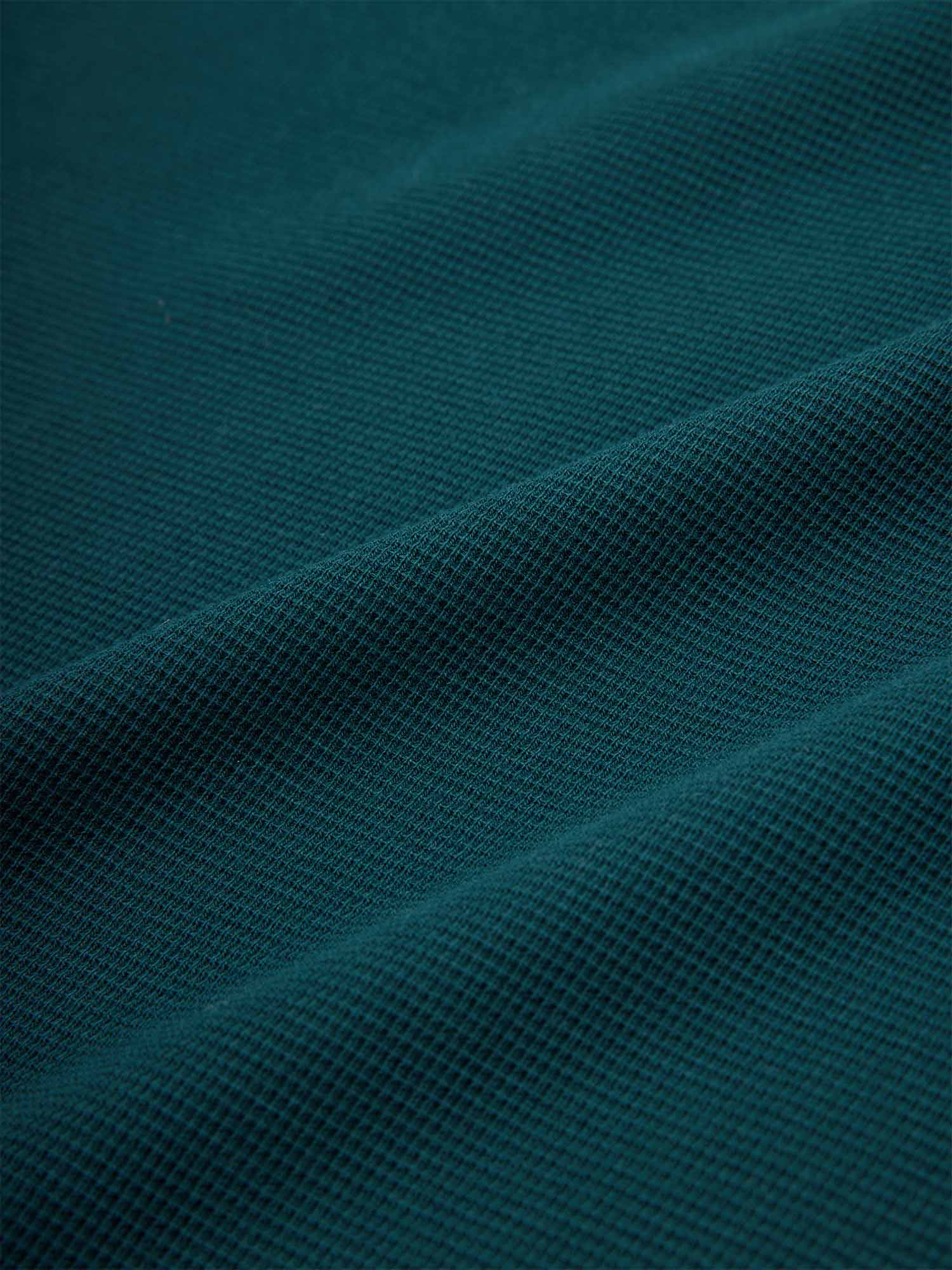 adidas x Walker Beyond Long Sleeve Loose Fit Polo Shirt Aurora Ivy