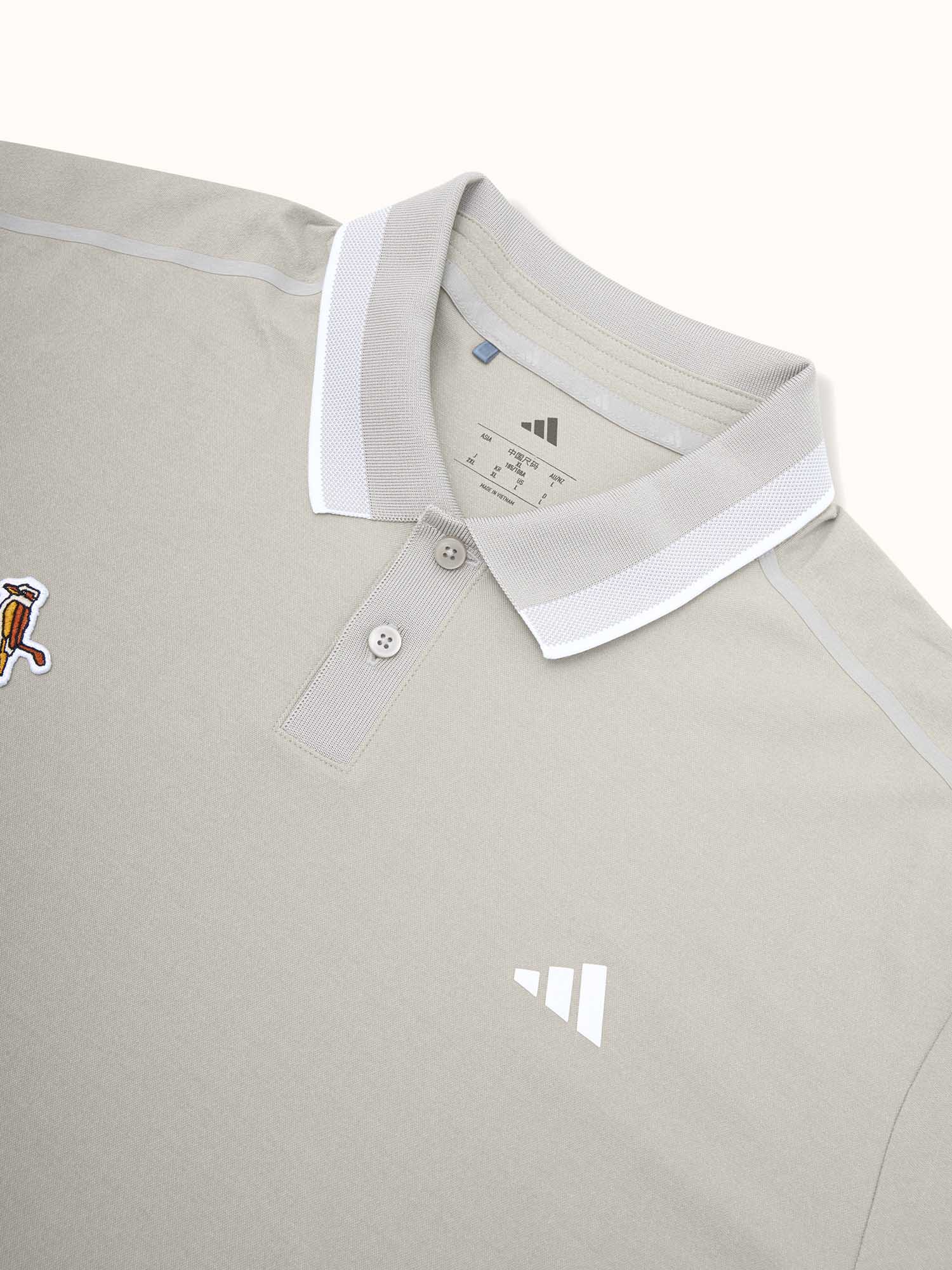 adidas x Walker Ultimate365 Tourtwistknit Polo Shirt Putty Beige