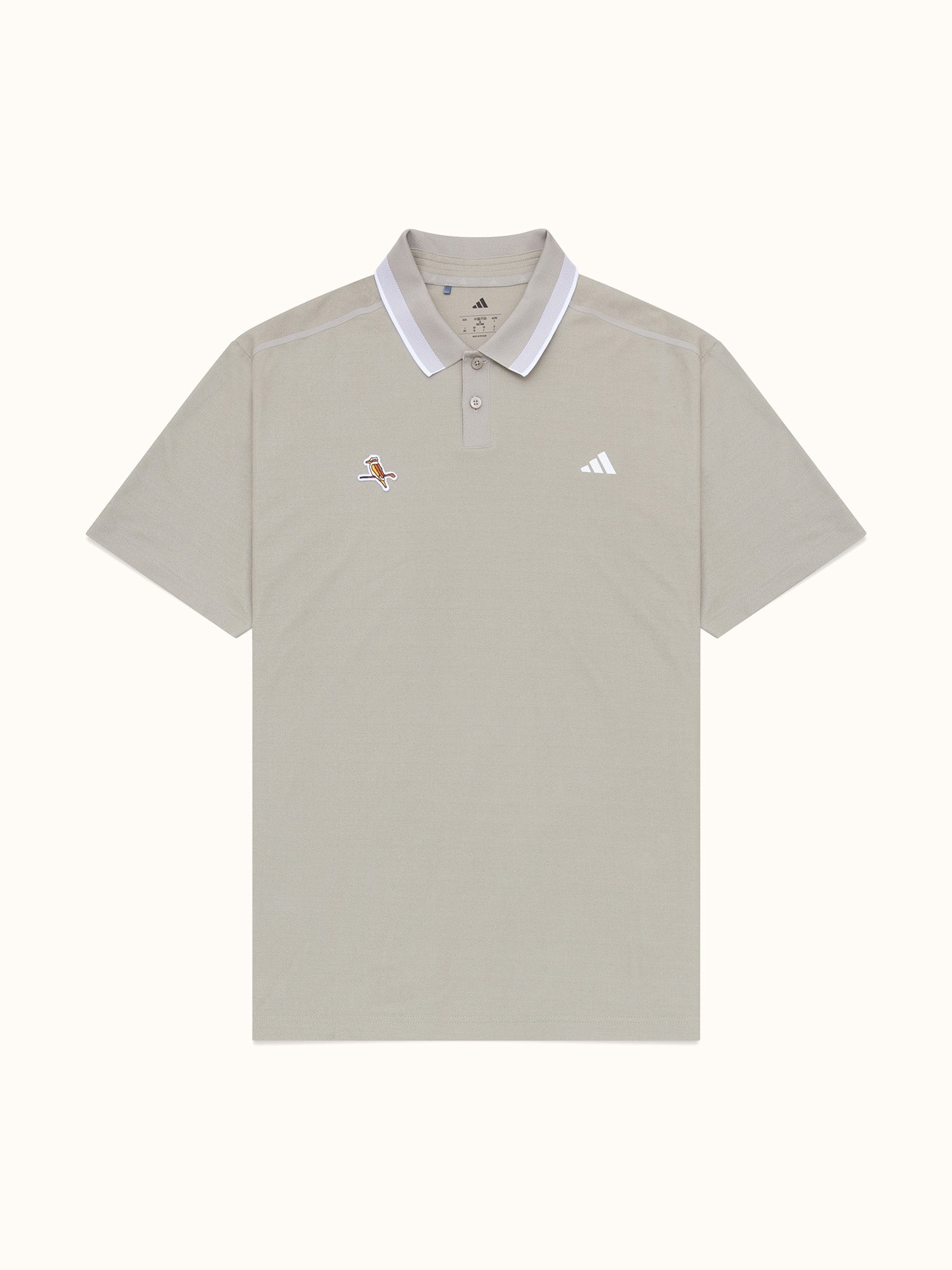 adidas x Walker Ultimate365 Tourtwistknit Polo Shirt Putty Beige