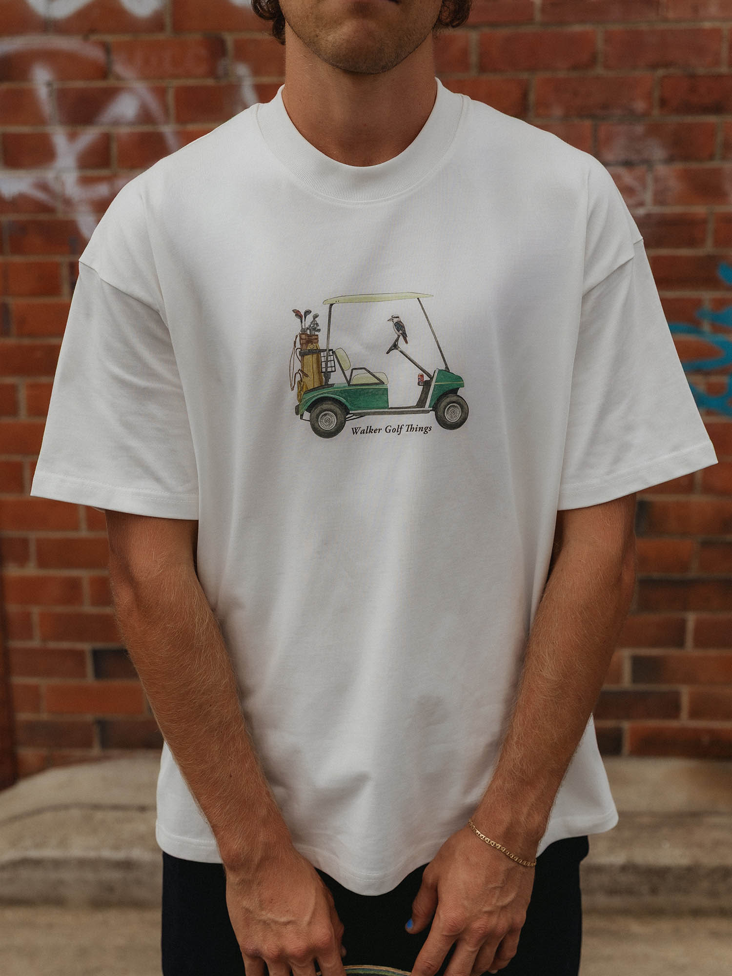 Cart T-Shirt White