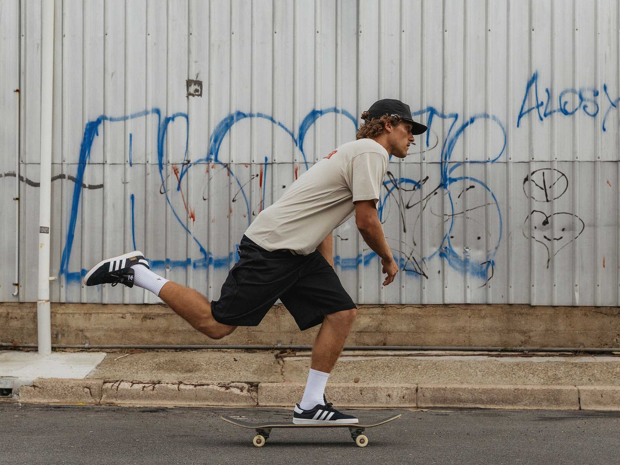 Kooka All Day Utility Short Black